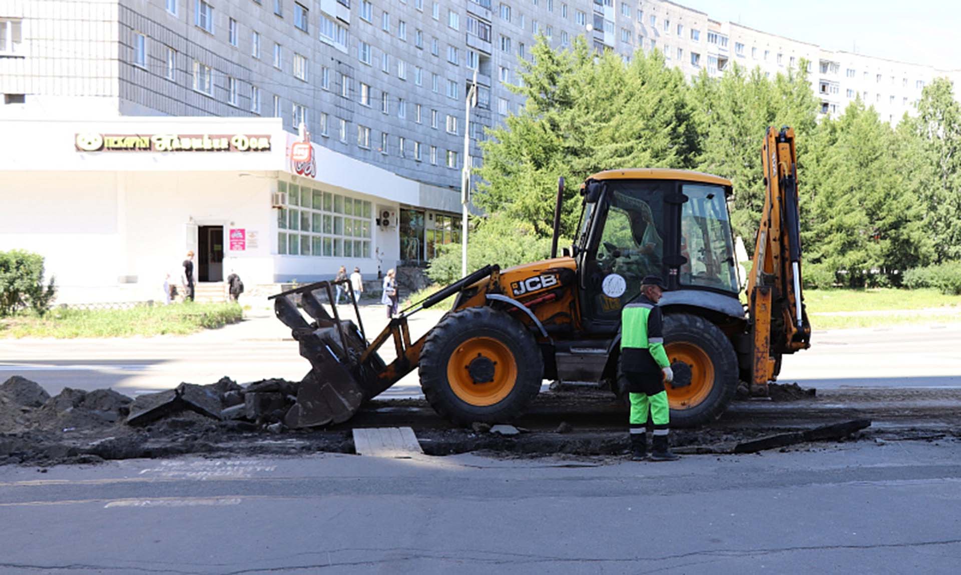 В&nbsp;Северодвинске стартовало благоустройство территории на&nbsp;улице Ломоносова