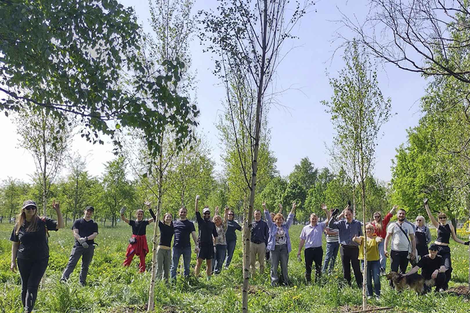 В&nbsp;Санкт-Петербурге в&nbsp;преддверии Дня города прошли две акции по&nbsp;озеленению