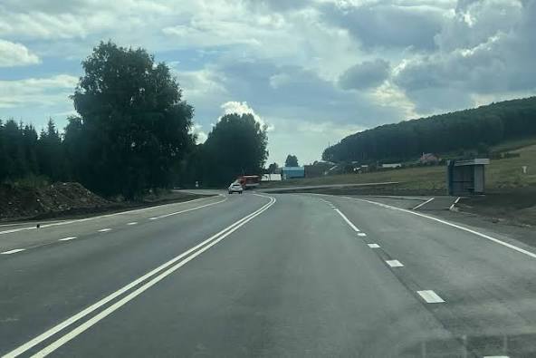 В&nbsp;Белгородской области обновили дорогу между селами Дегтярное и&nbsp;Малакеево