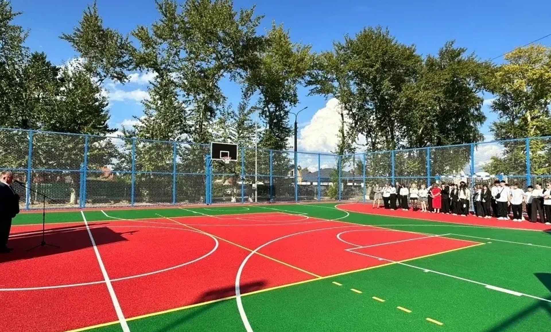 В&nbsp;городе Похвистнево Самарской области открылась спортплощадка