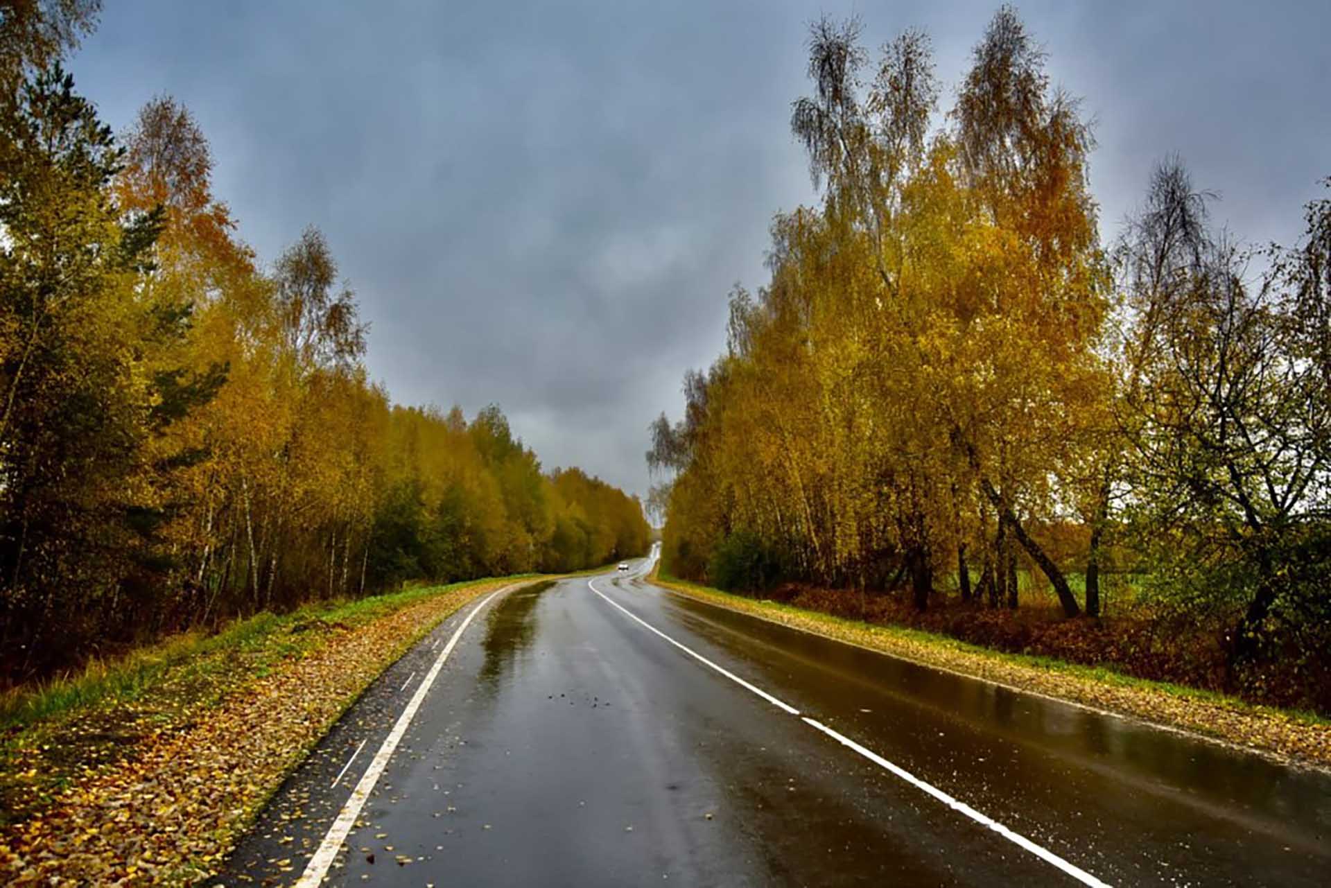 В Орловской области завершают ремонт автодороги Нарышкино — Сосково