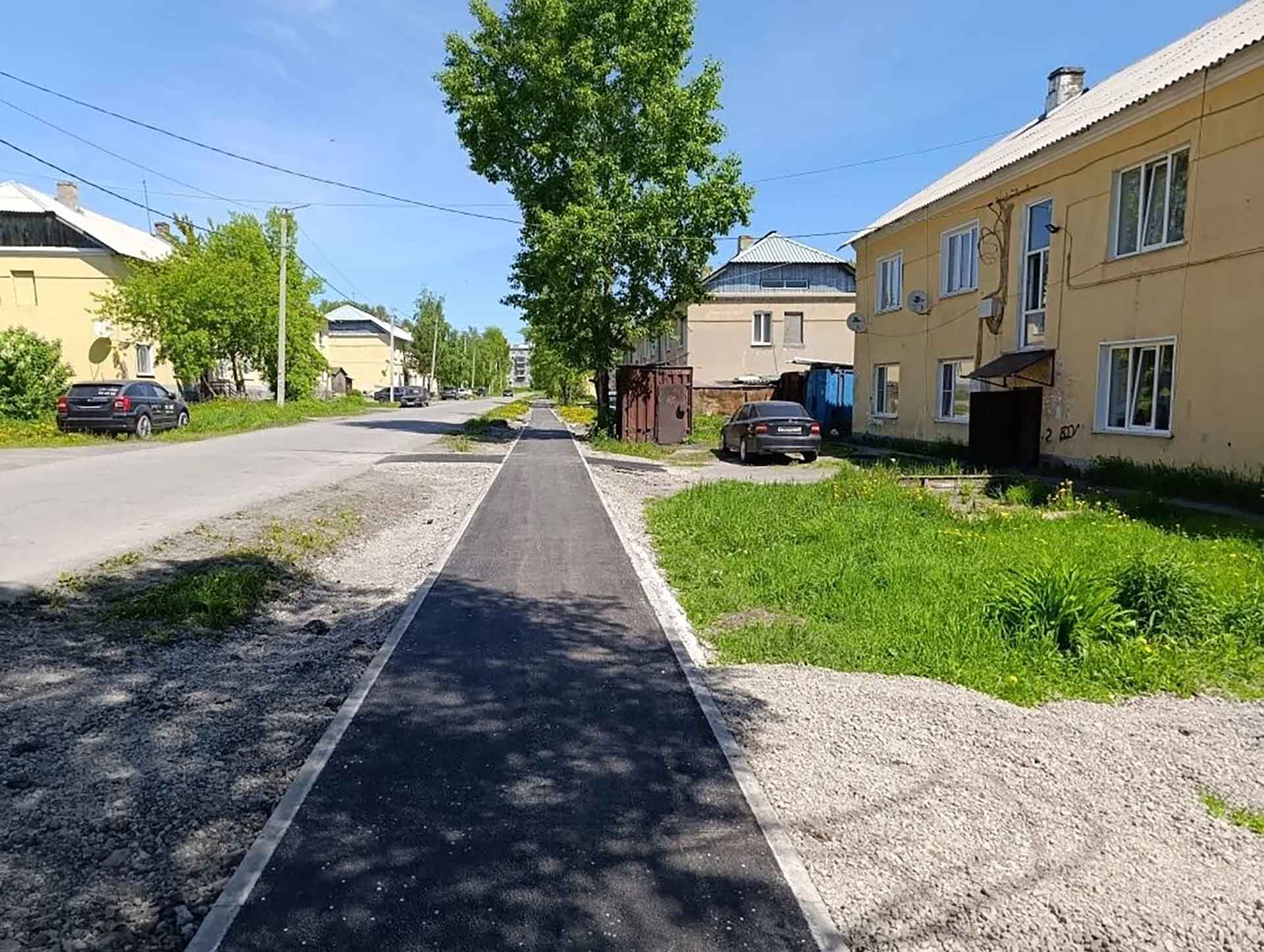 В&nbsp;Беловском округе Кузбасса обустроили тротуары