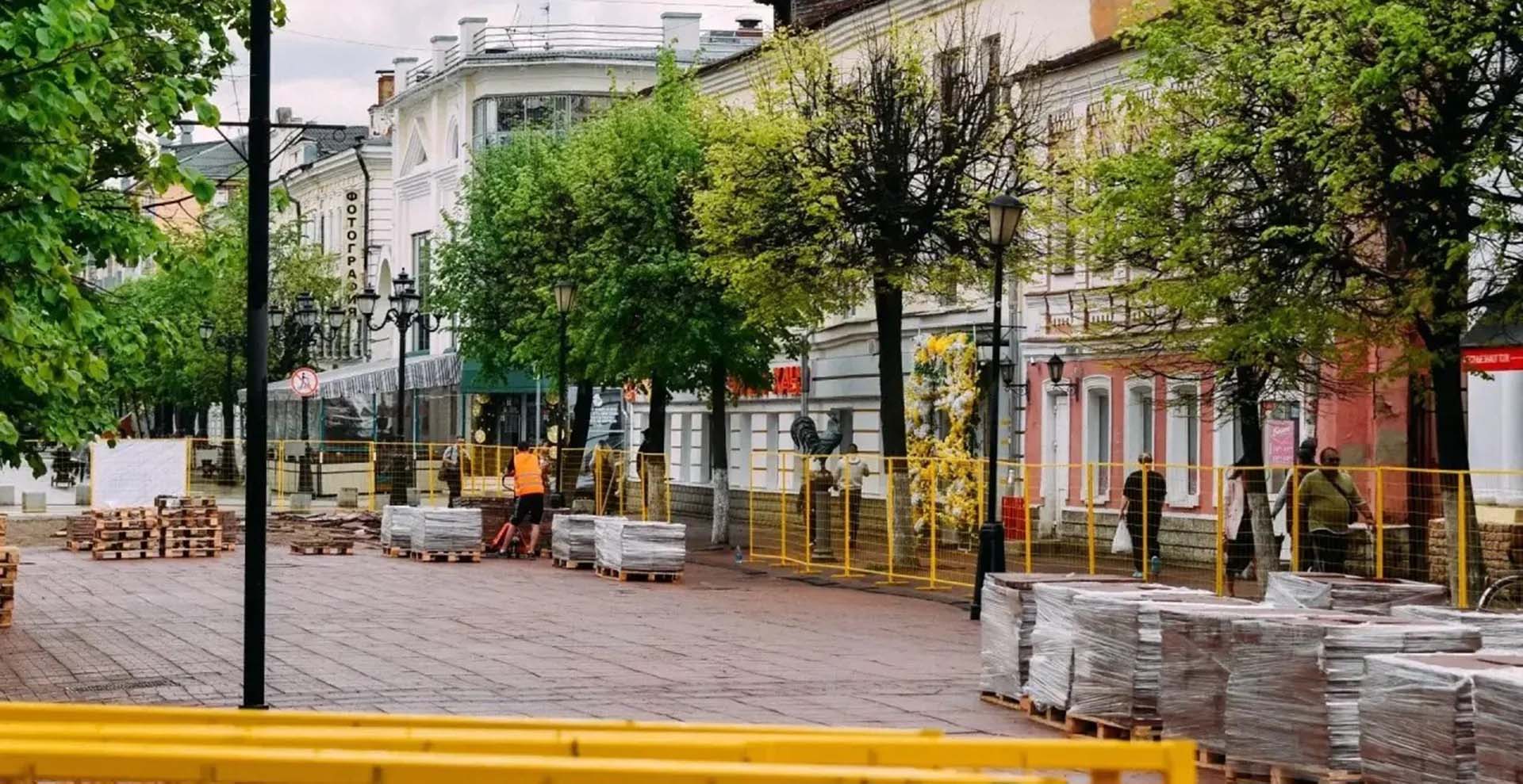 В&nbsp;Твери отремонтируют участок главной пешеходной улицы города