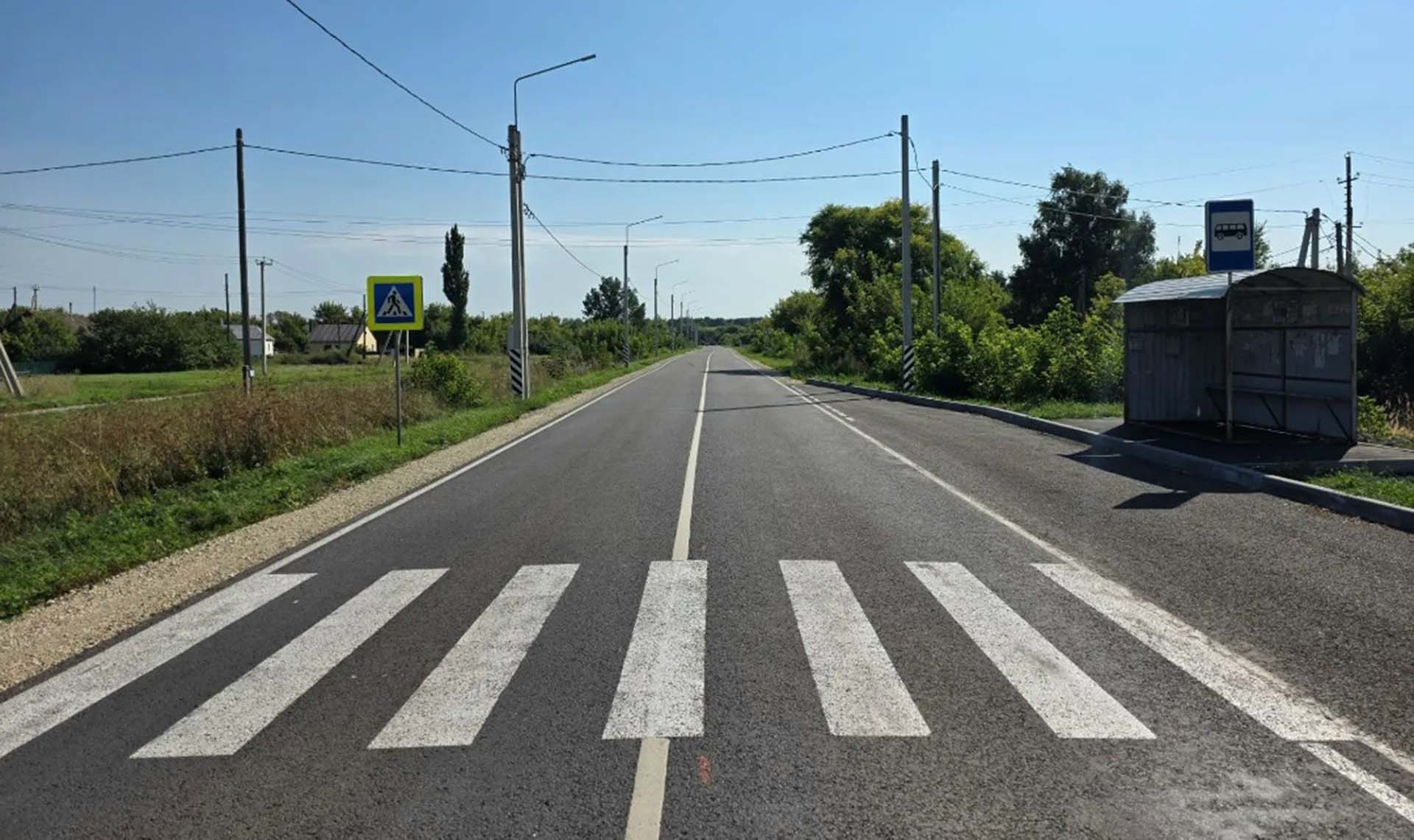 В&nbsp;Воронежской области обновили участок дороги Щучье&nbsp;&mdash; Большой Самовец