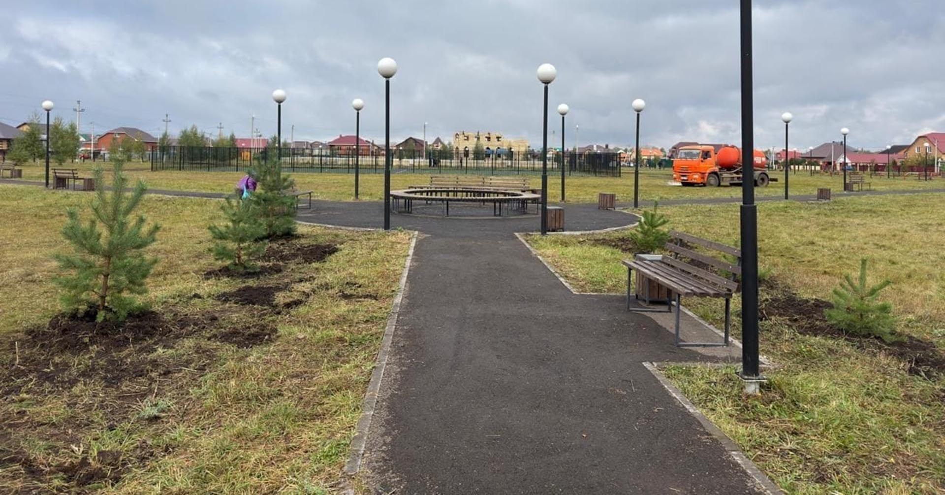 В&nbsp;башкирском селе Буздяк открыли новый парк