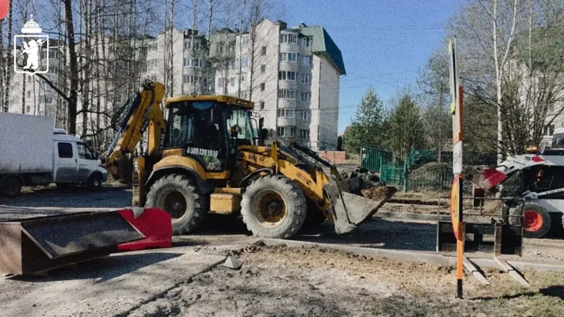 Капремонт проспекта Фрунзе в&nbsp;Ярославле полностью завершится в&nbsp;этом году