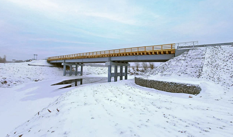 В&nbsp;Архангельской области отремонтировали мост через реку Ижму