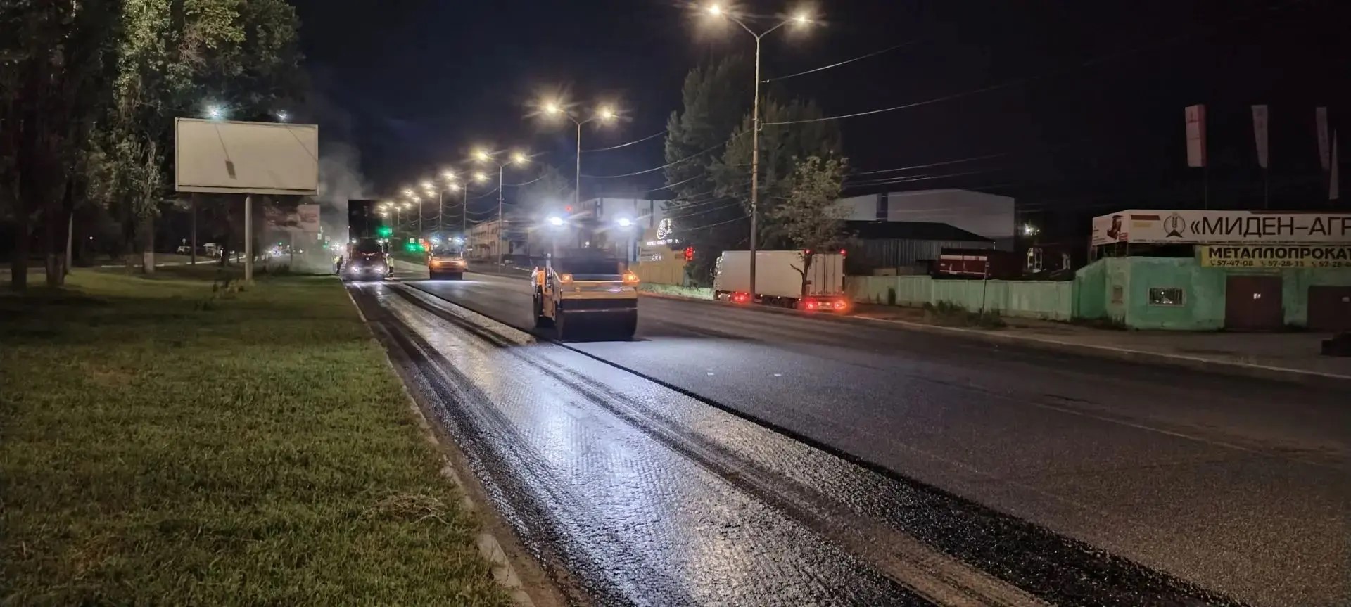 В&nbsp;Саратове завершается ремонт проспекта Строителей