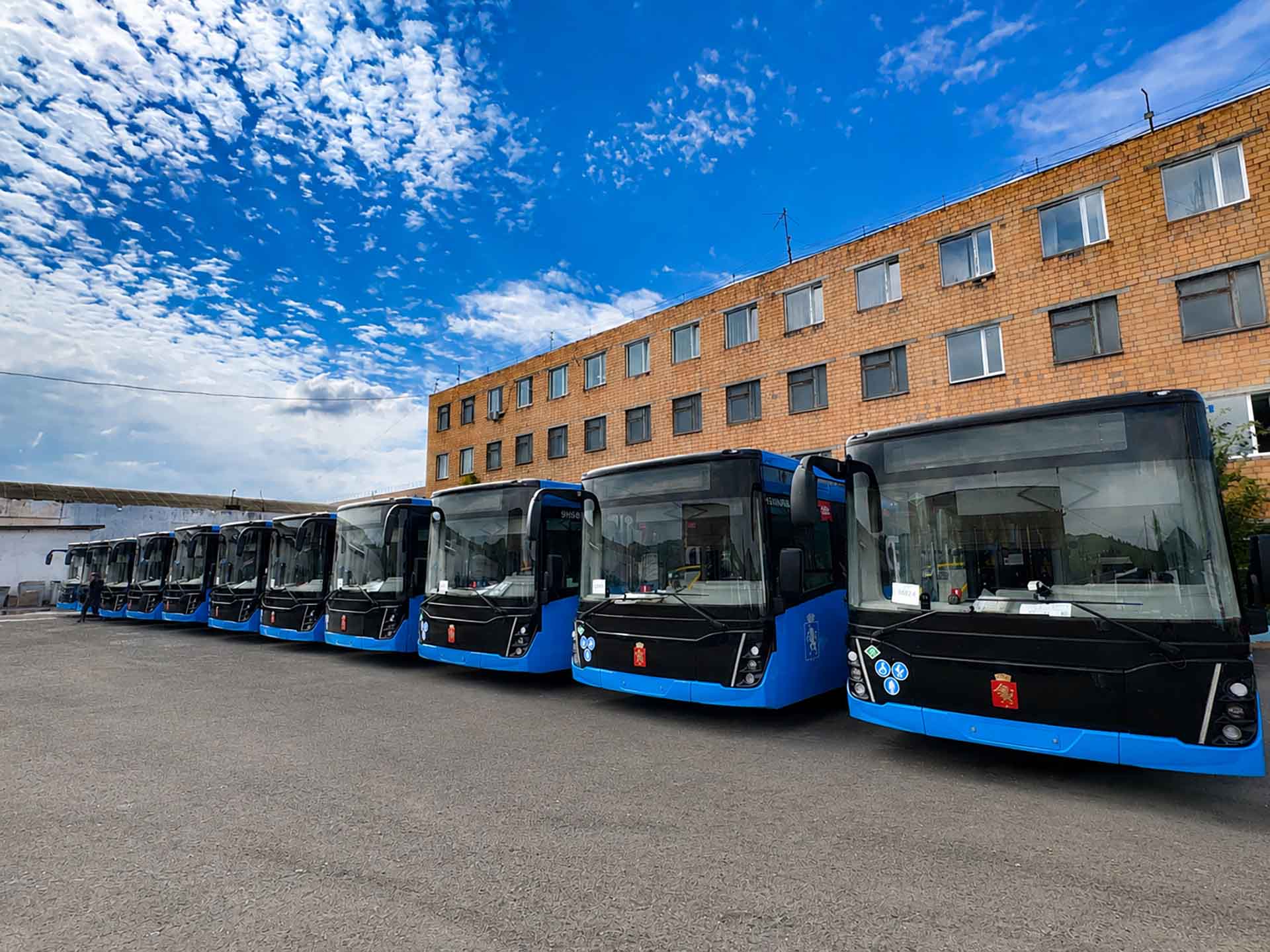 В&nbsp;Красноярск поступило еще&nbsp;20&nbsp;экологичных автобусов
