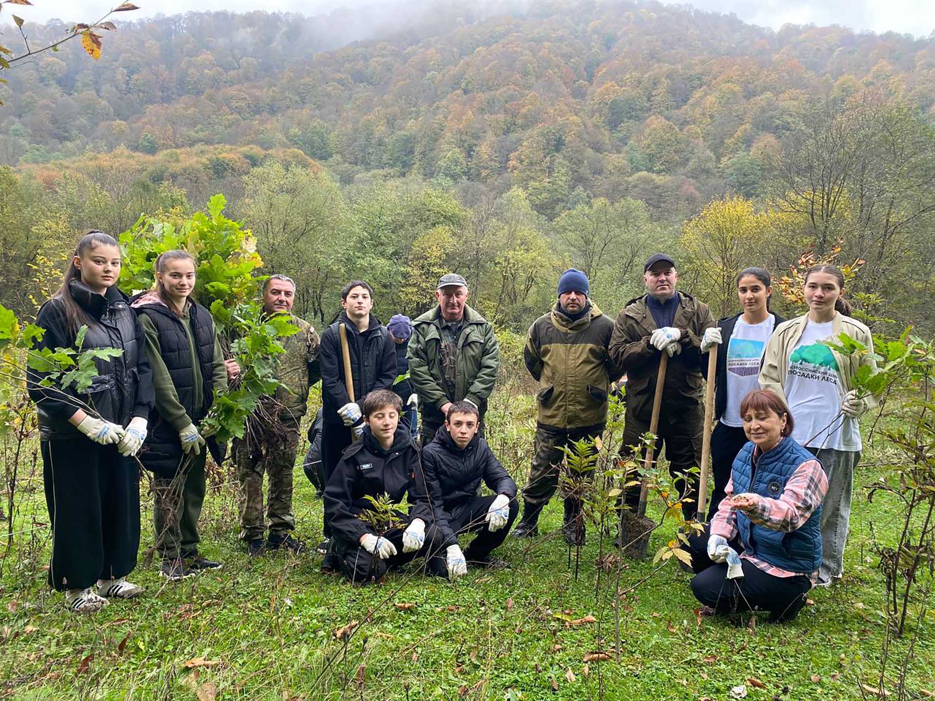 В&nbsp;Северной Осетии высадили более 17&nbsp;тысяч деревьев