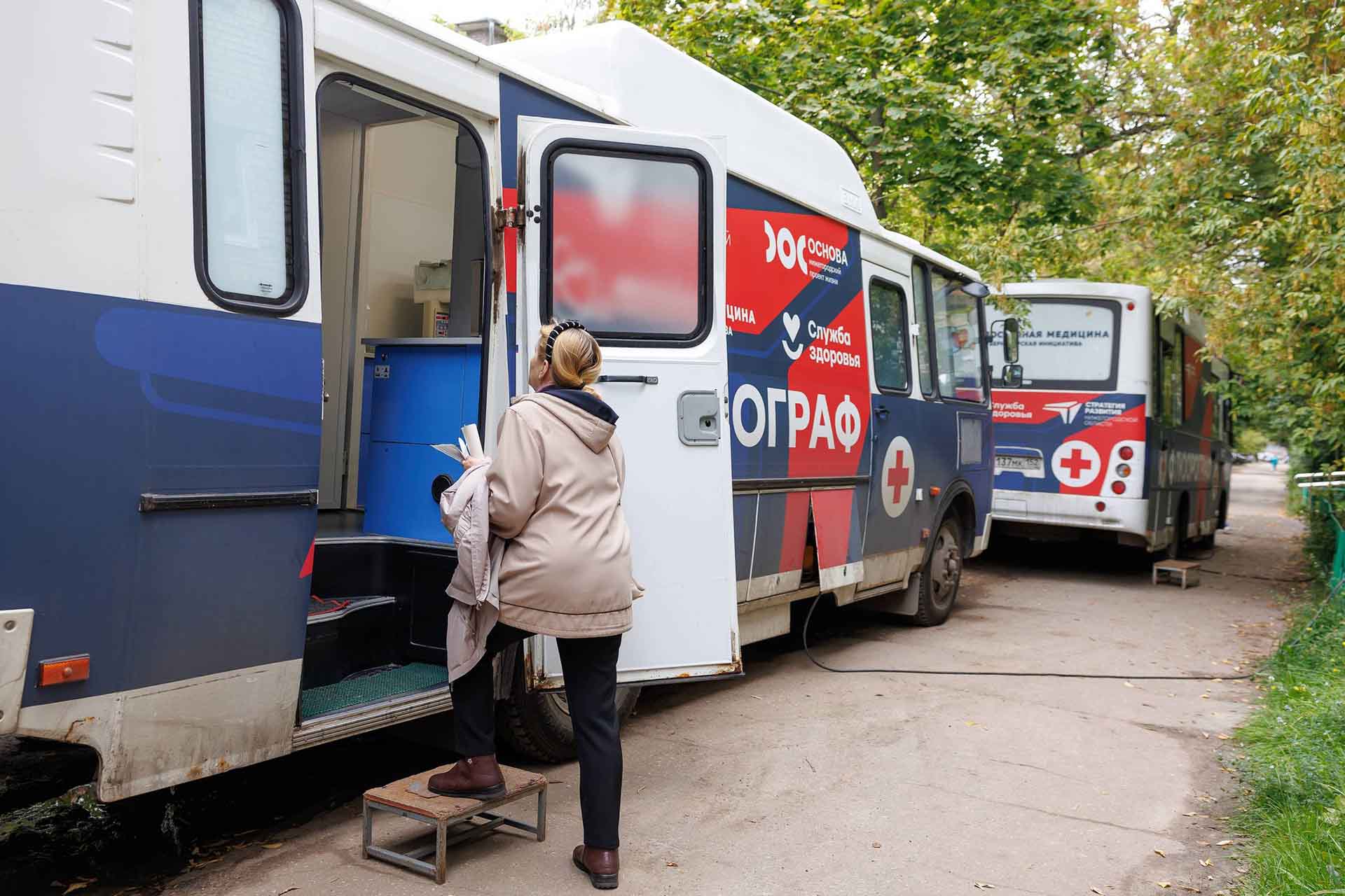 В&nbsp;Нижегородской области передвижные медкомплексы совершили уже 160&nbsp;выездов