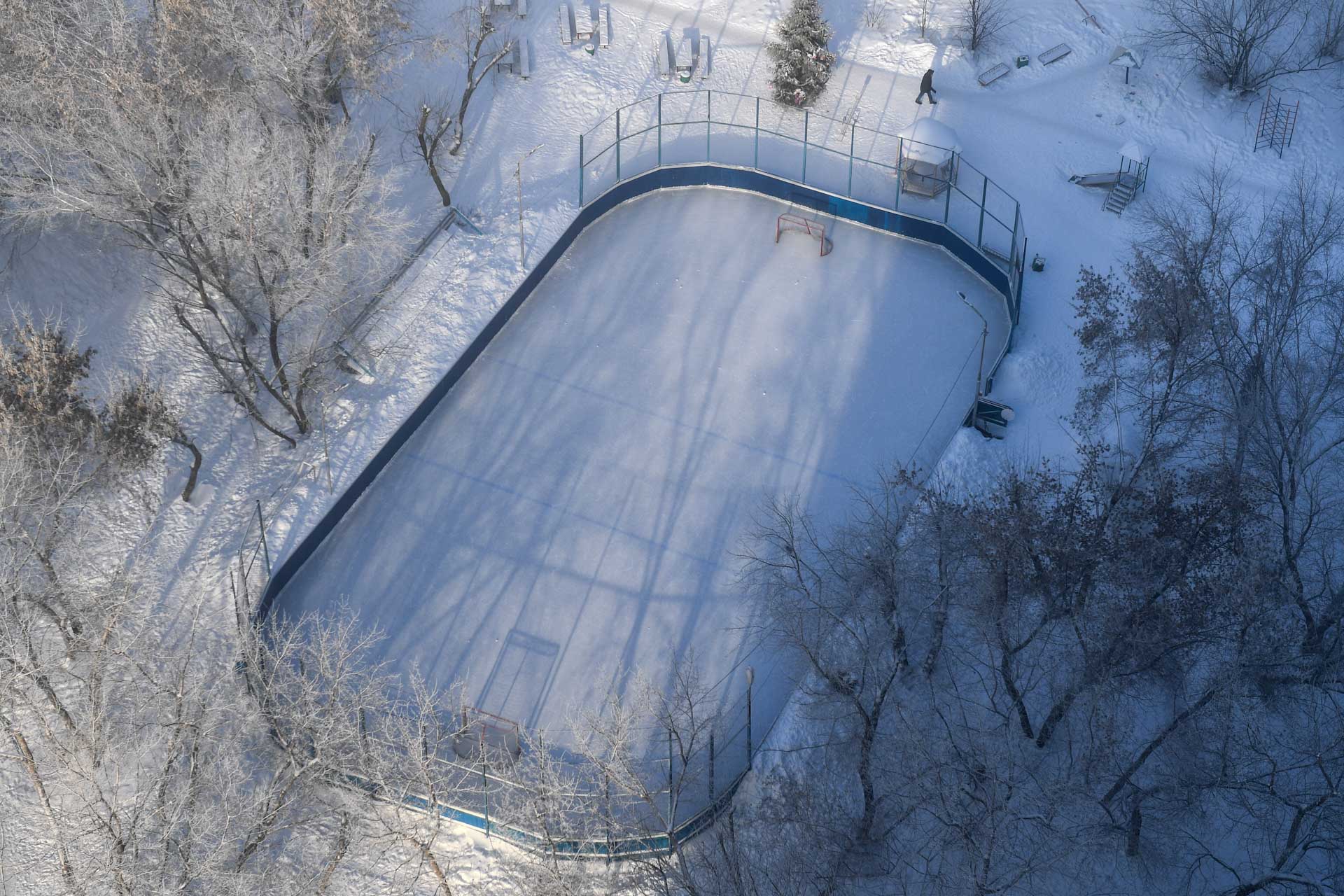 В&nbsp;Пермском крае модернизировали 3&nbsp;хоккейные коробки