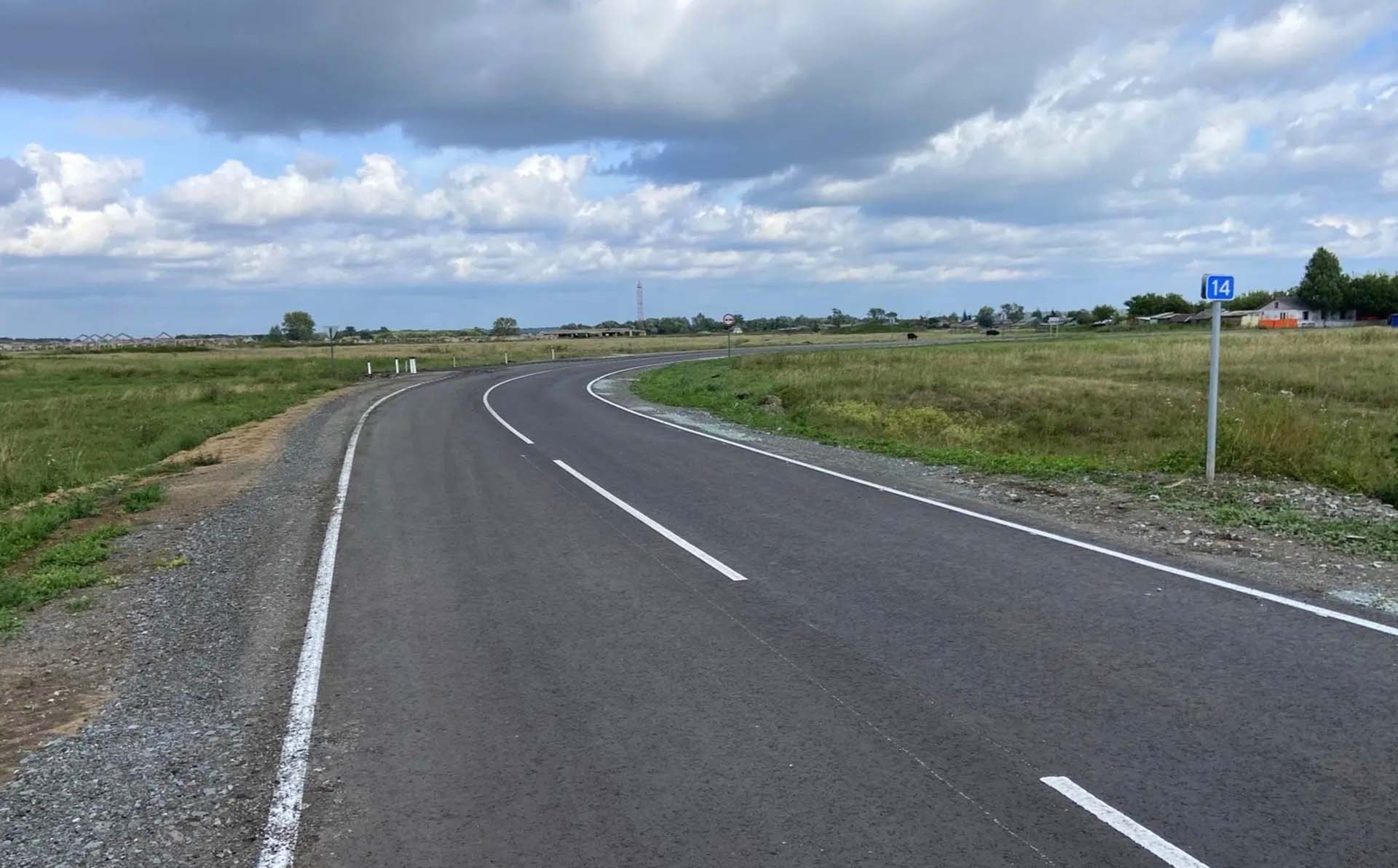 В&nbsp;Курганской области отремонтировали участок дороги Раскатиха&nbsp;&mdash; Обухово