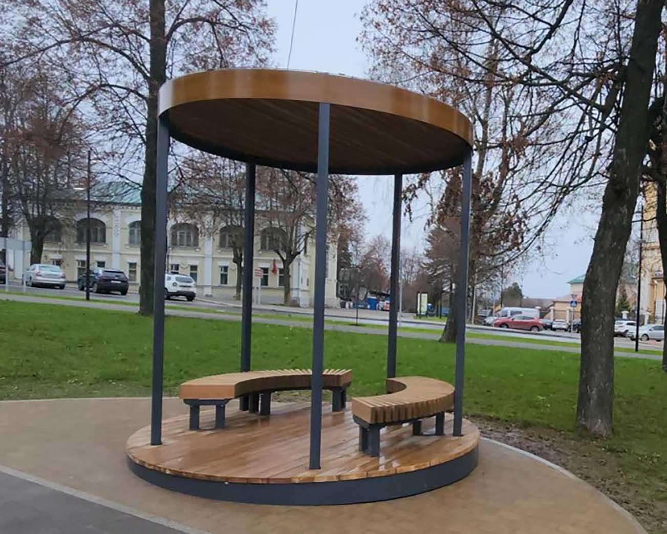 В&nbsp;Кашире завершили благоустройство исторического центра