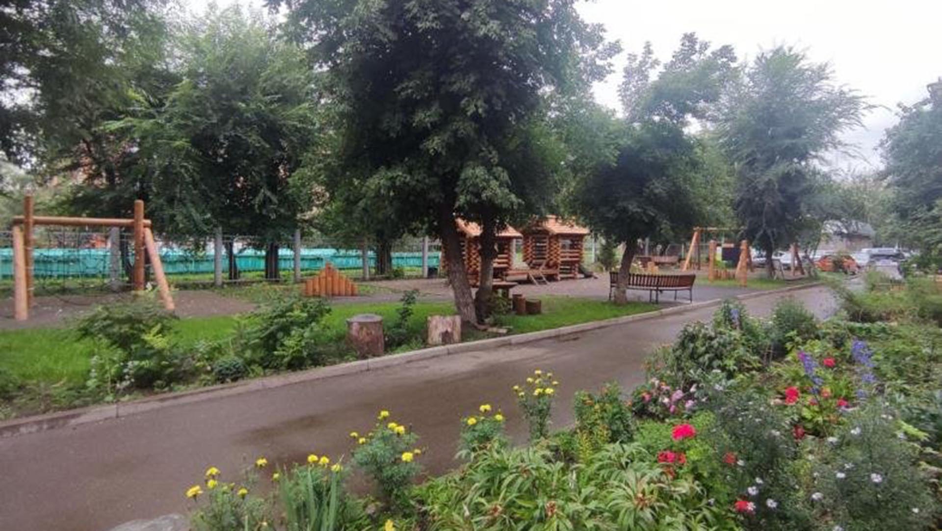 В&nbsp;Красноярском крае благоустроили более 100&nbsp;придомовых территорий