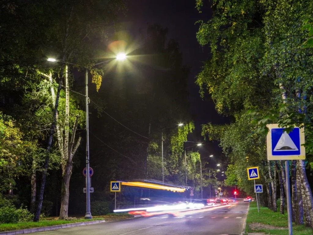 В&nbsp;подмосковном Щелкове установили новое уличное освещение