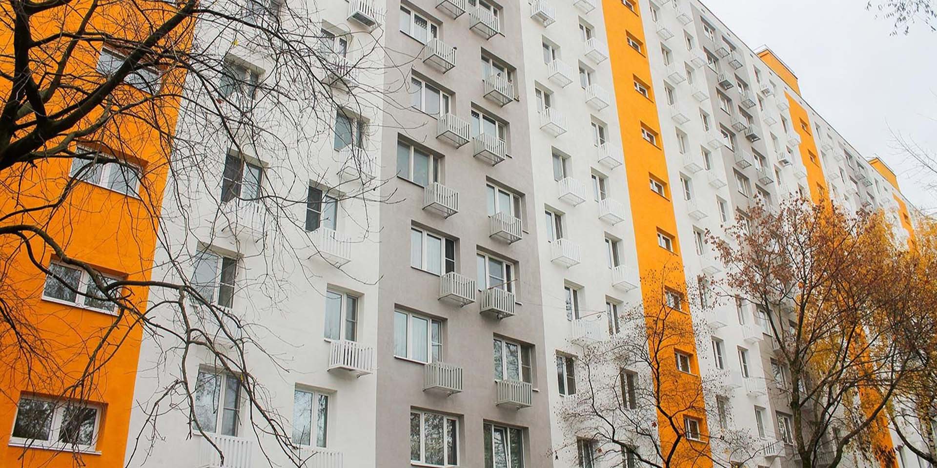 В&nbsp;Борисовском проезде столицы обновили фасады четырех домов