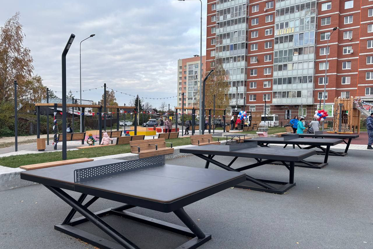 В Колтушах Ленинградской области благоустроили зону отдыха