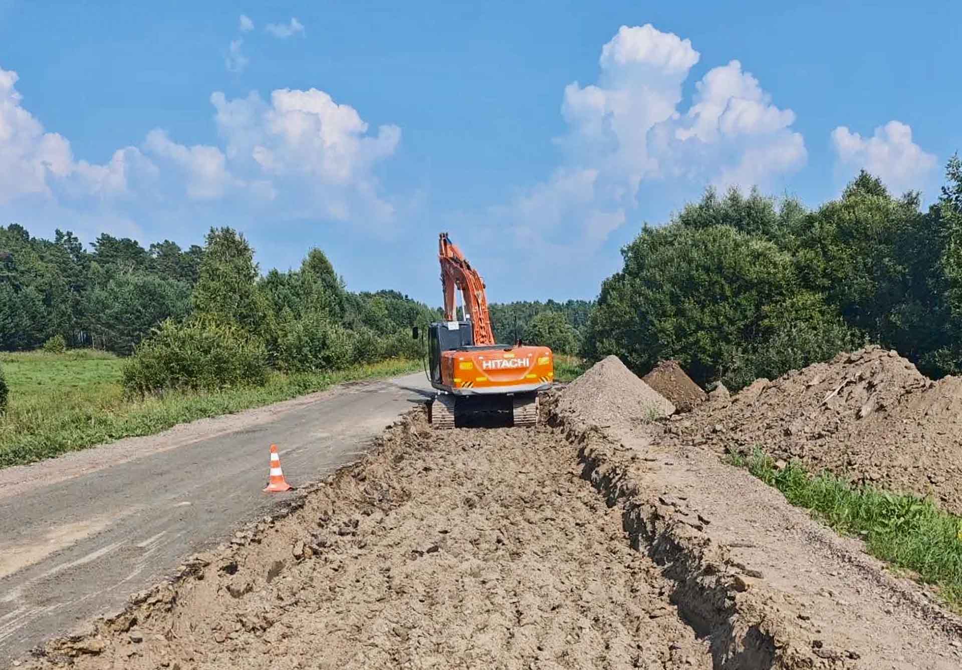 В&nbsp;Красноярском крае стартовал ремонт дороги к&nbsp;селу Юксеево