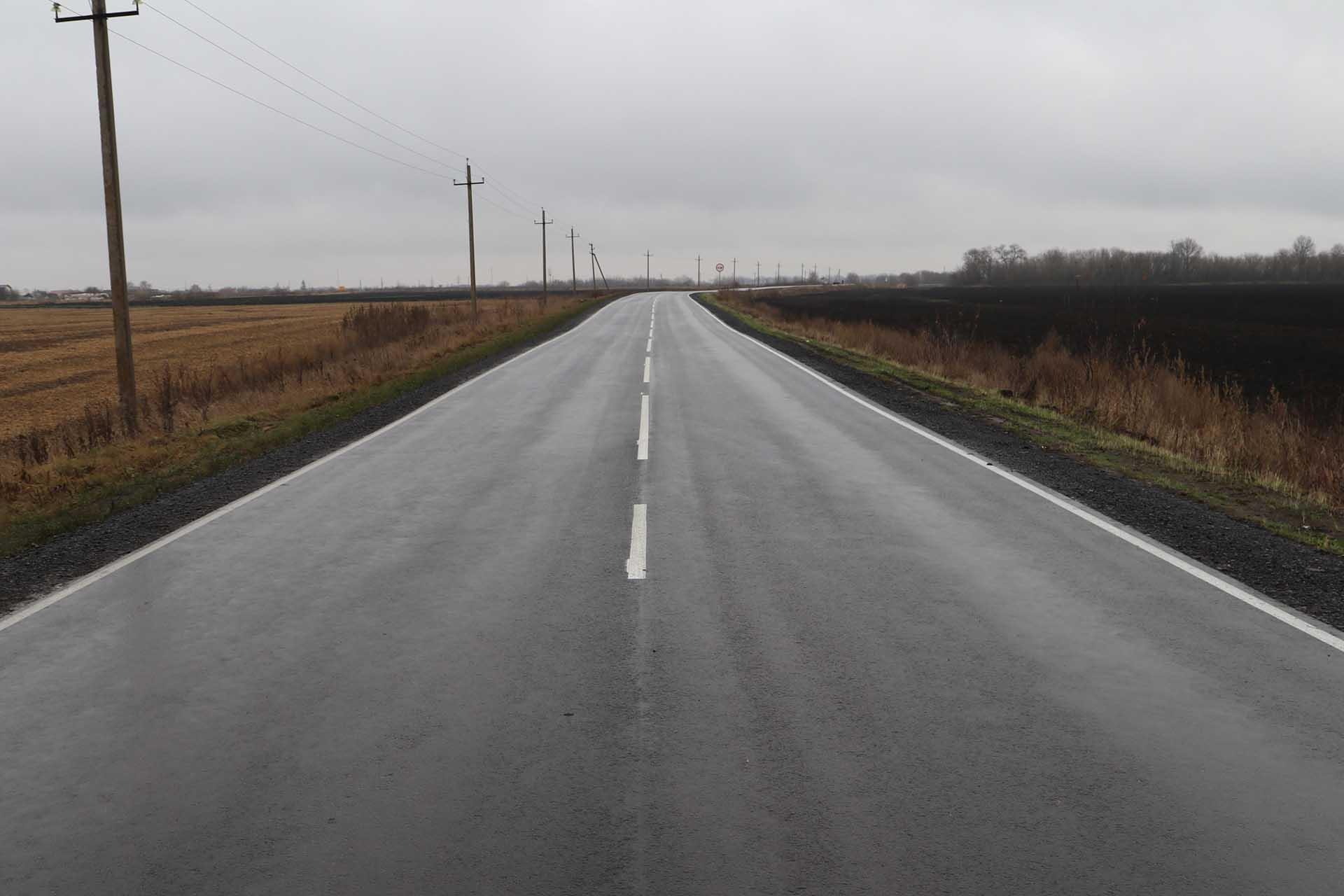 В&nbsp;Курской области отремонтировали участок трассы Курск&nbsp;&mdash; Шумаково&nbsp;&mdash; Полевая