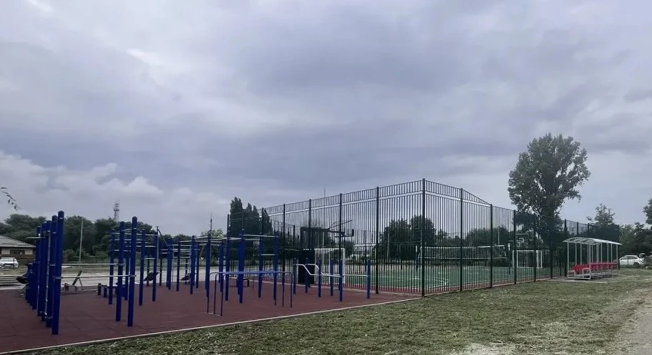 В&nbsp;Труновском округе Ставрополья открылась первая &laquo;умная&raquo; спортплощадка