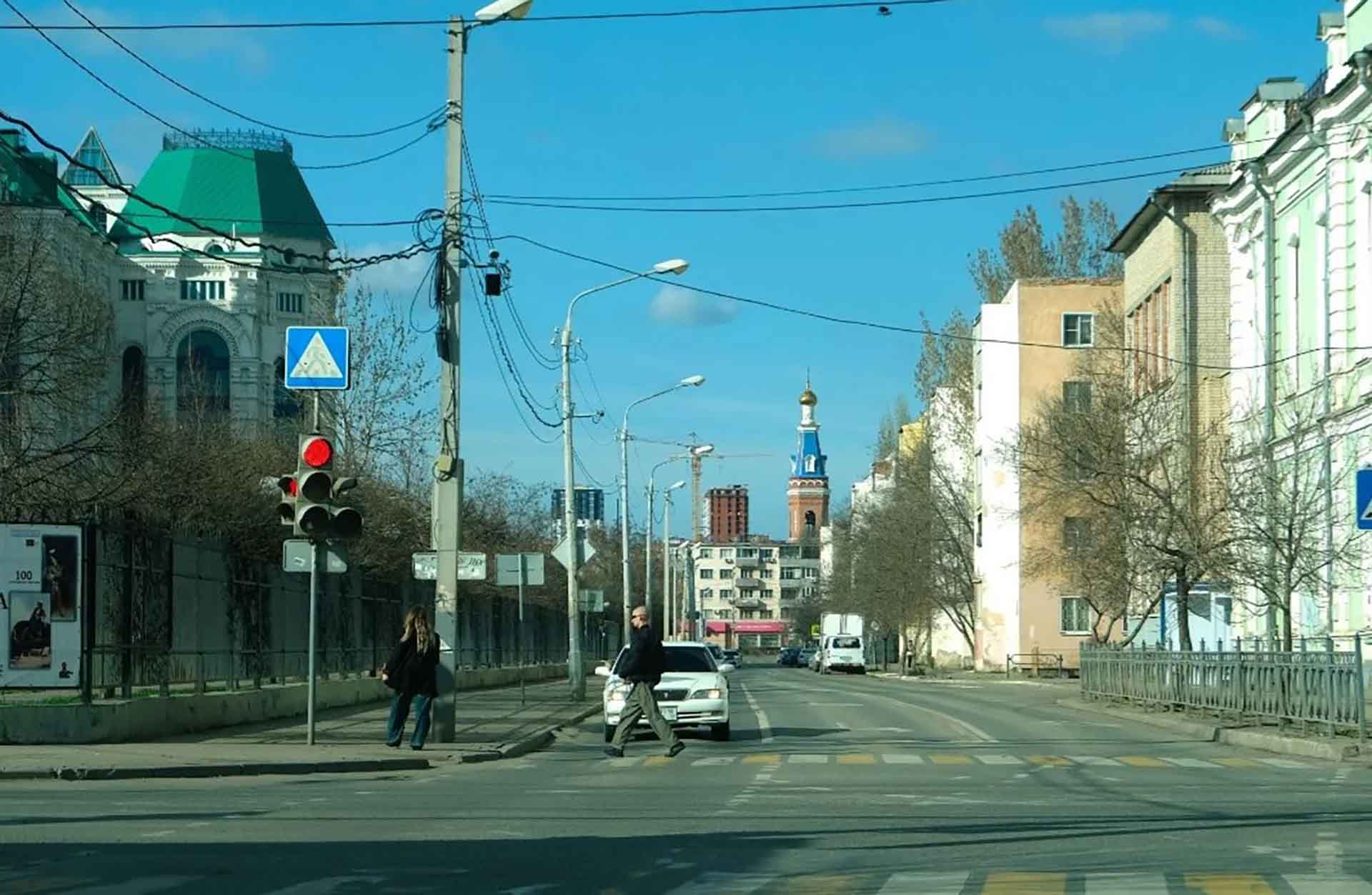 В&nbsp;Астрахани стартовал ремонт дороги на&nbsp;Коммунистической улице 