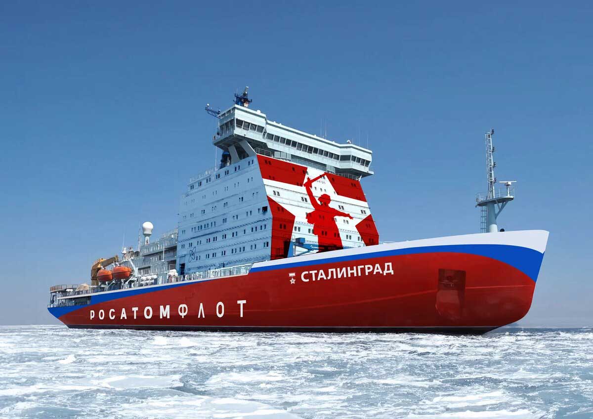 В&nbsp;Санкт-Петербурге начали строительство атомного ледокола &laquo;Сталинград&raquo;