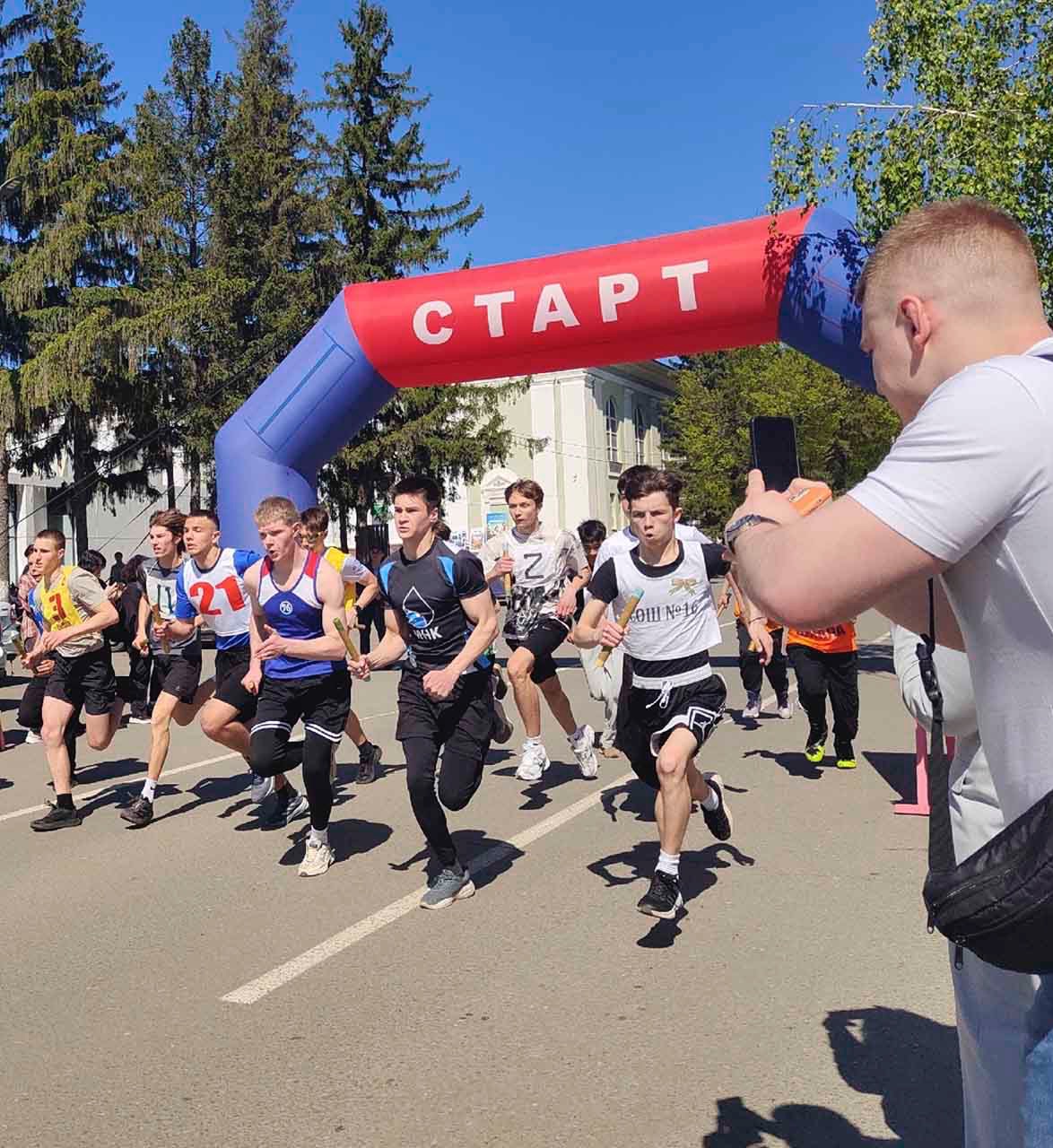В&nbsp;Ишимбае Республики Башкортостан состоялась легкоатлетическая эстафета