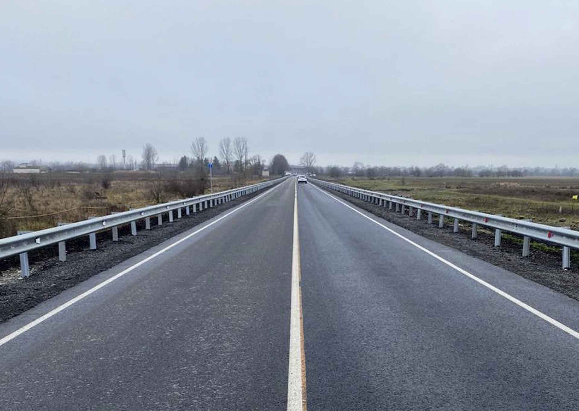 В&nbsp;Северной Осетии обновили участок трассы между селами Гизель и&nbsp;Ногир