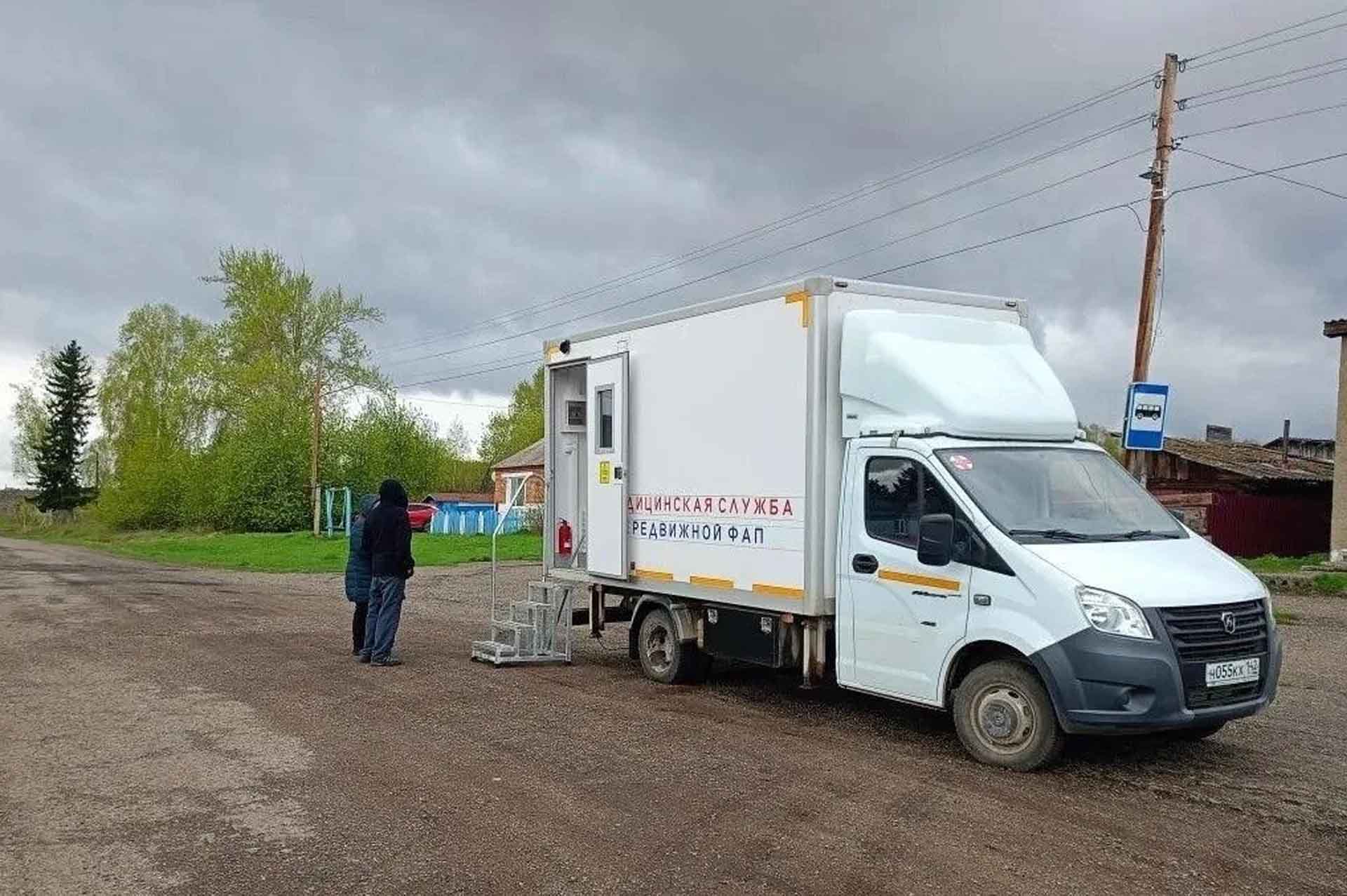 В&nbsp;Кузбассе медики провели выездную диспансеризацию в&nbsp;деревне Знаменке