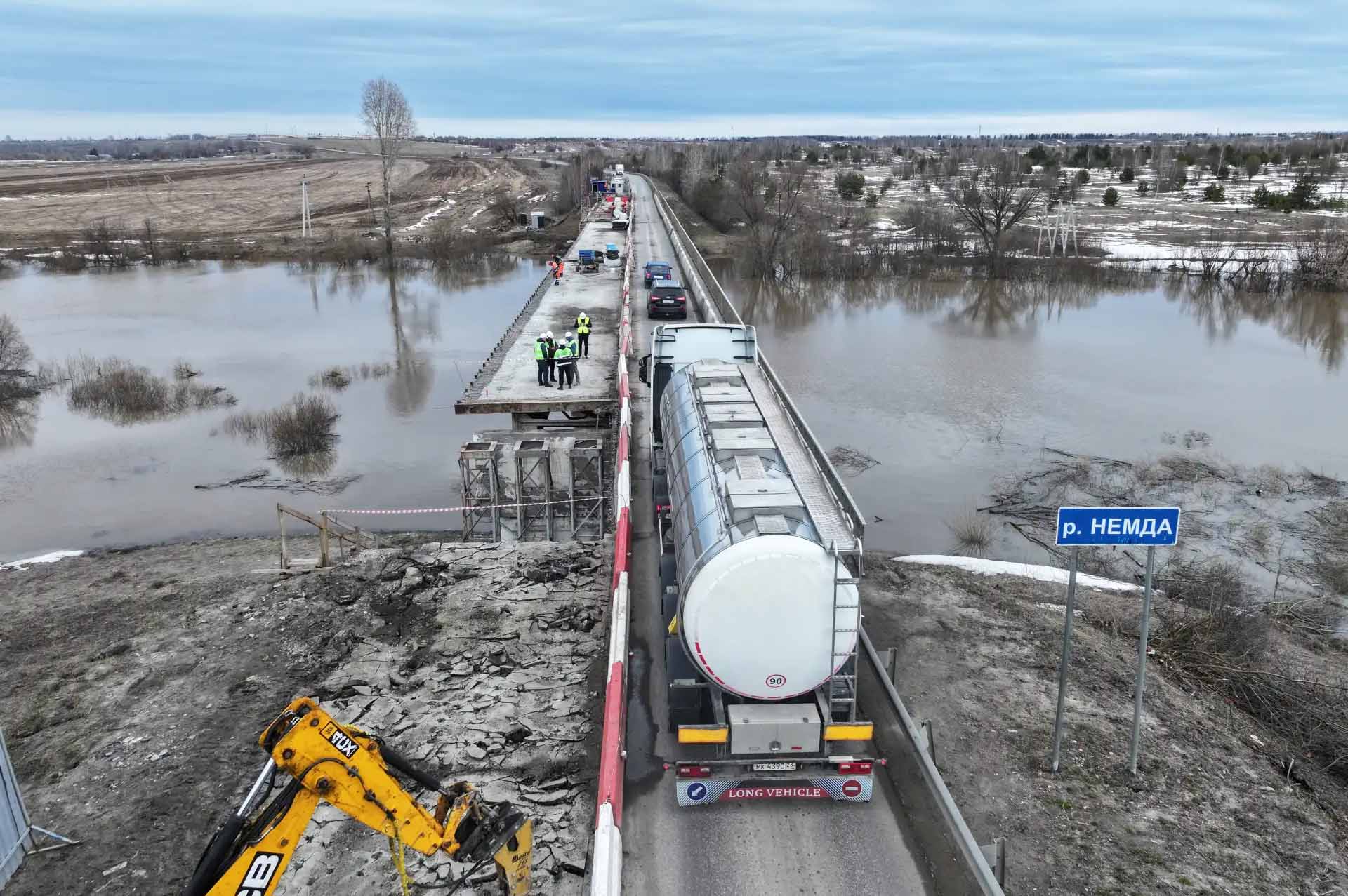 В&nbsp;Кировской области отремонтируют мост через реку Немду