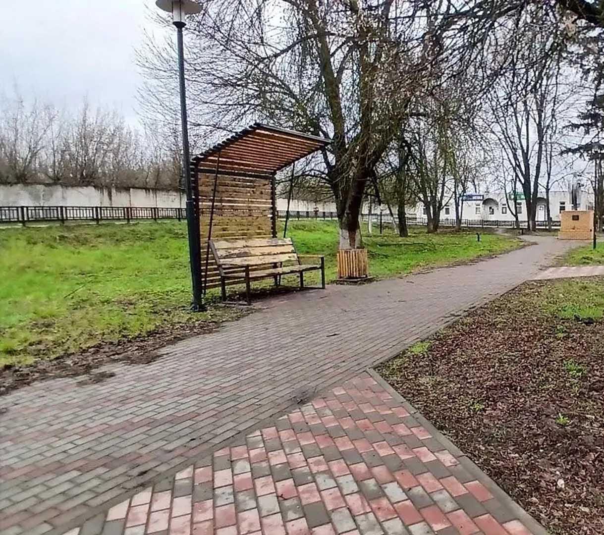 В&nbsp;поселке имени Карла Либкнехта Курской области провели весенний субботник