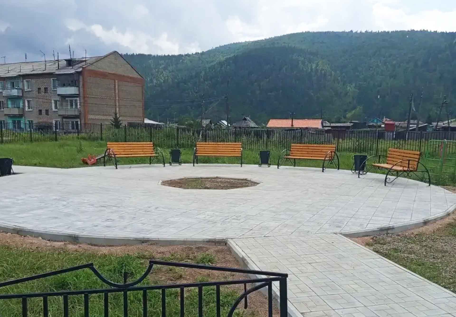 В&nbsp;поселке Татаурово Бурятии обновили общественное пространство