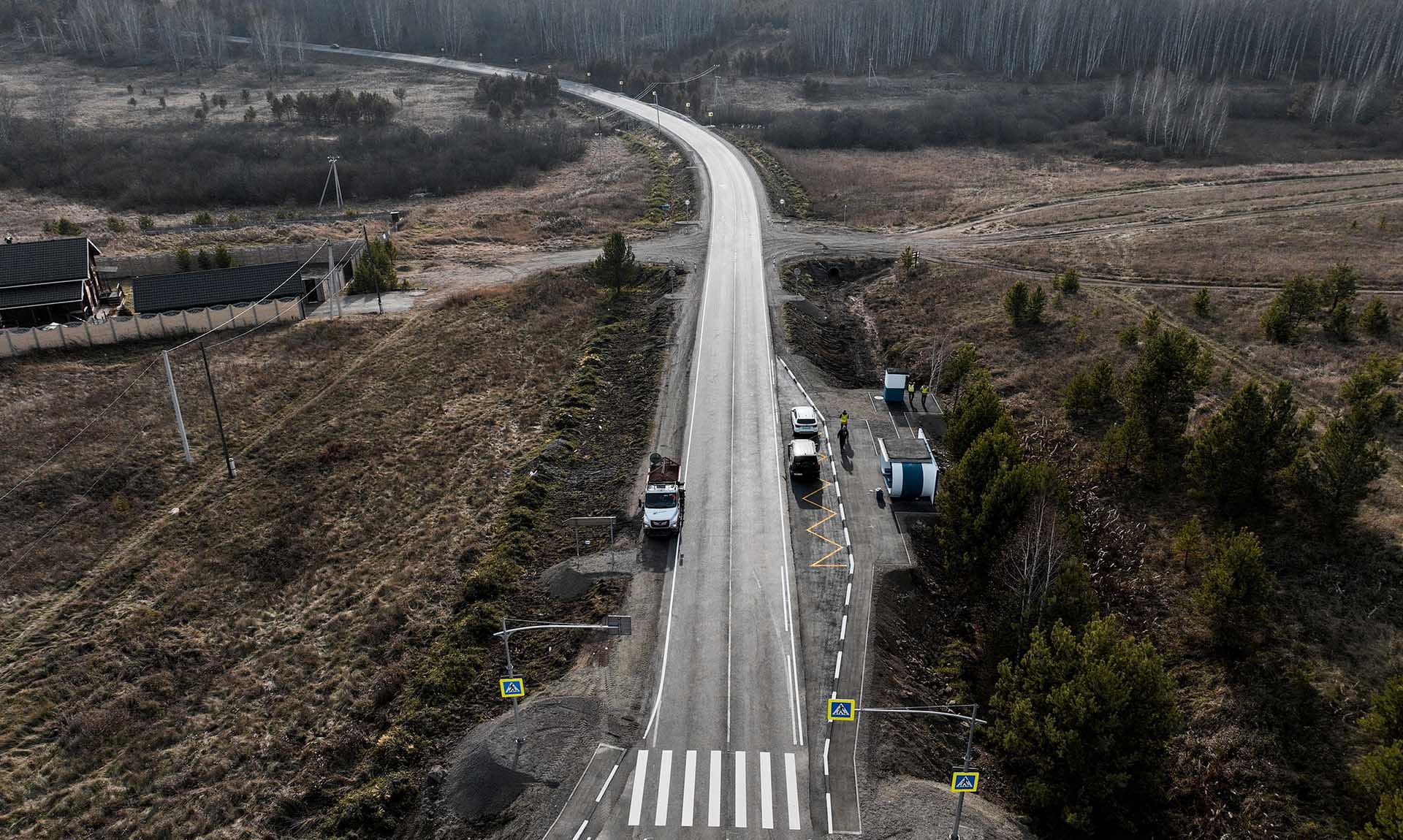 В&nbsp;Красноярском крае обновили участки трассы Емельяново&nbsp;&mdash; Никольское&nbsp;&mdash; Талое
