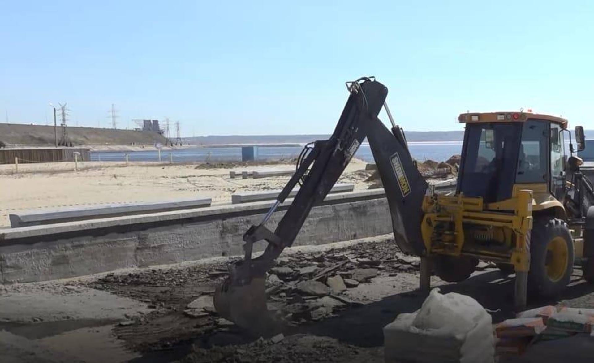 В&nbsp;Ульяновске приступили к&nbsp;благоустройству Центрального пляжа
