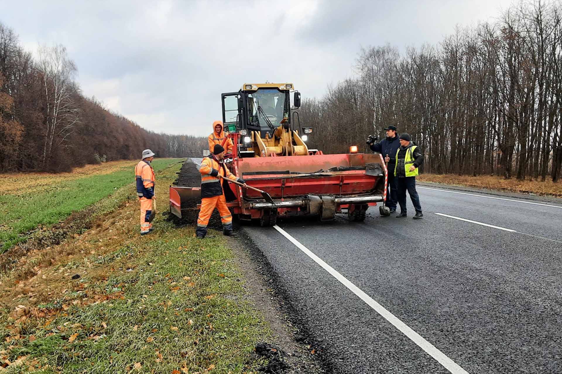 В&nbsp;Липецкой области завершают ремонт трассы Липецк&nbsp;&mdash; Доброе&nbsp;&mdash; Чаплыгин