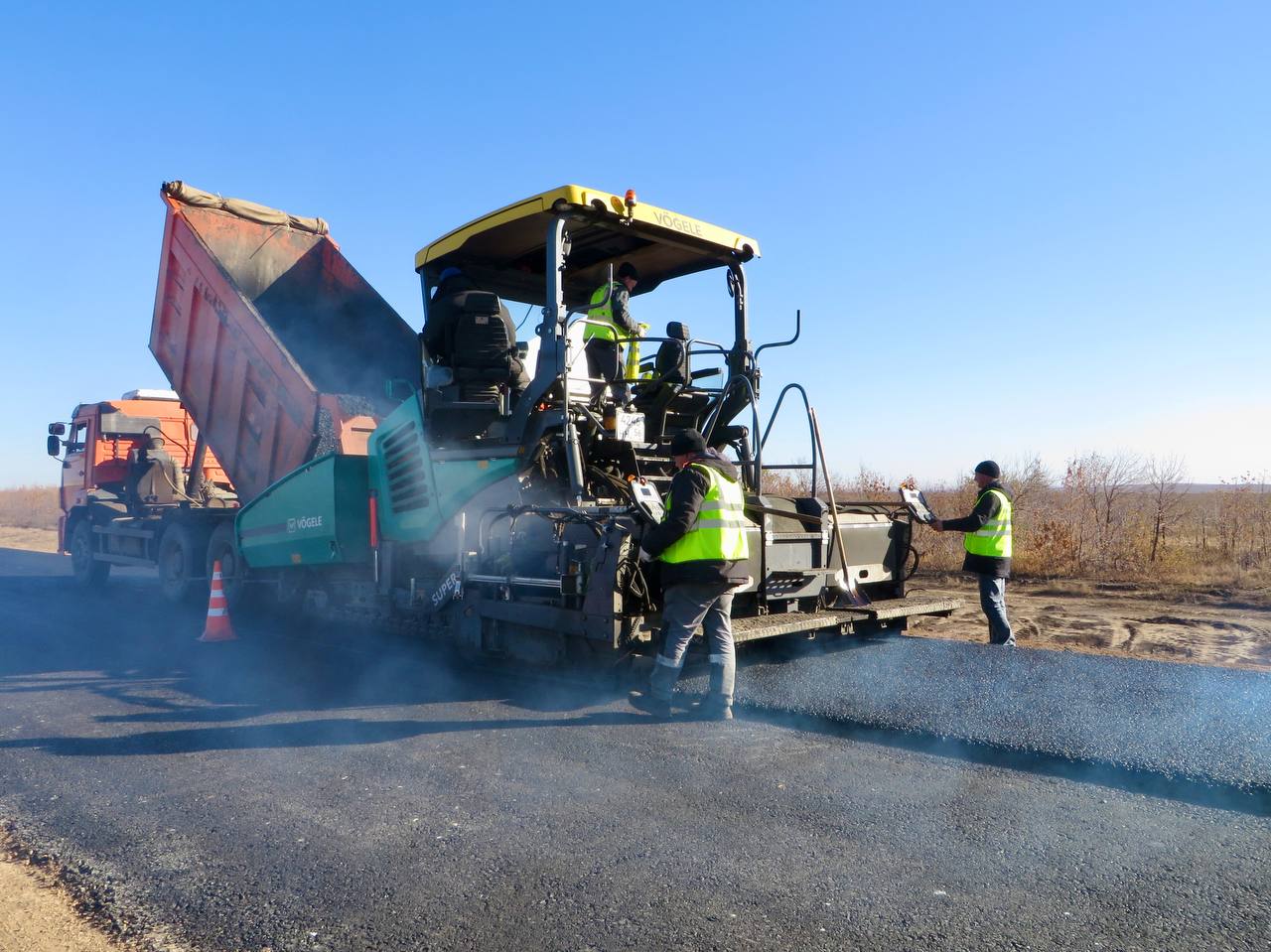 В&nbsp;Оренбургской области обновят участок трассы к&nbsp;поселку Бердянка