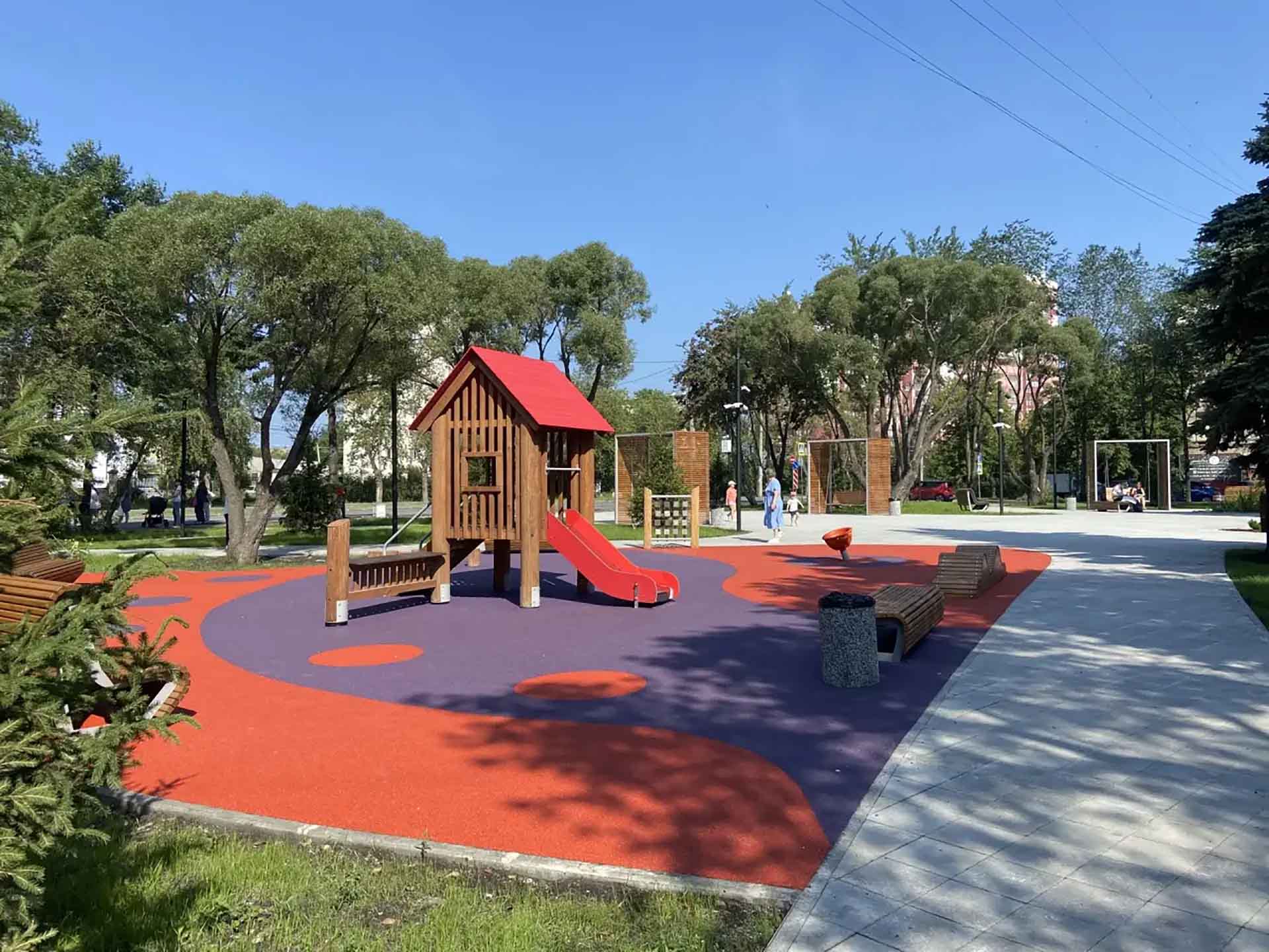 В&nbsp;Металлургическом районе Челябинска открылся новый сквер