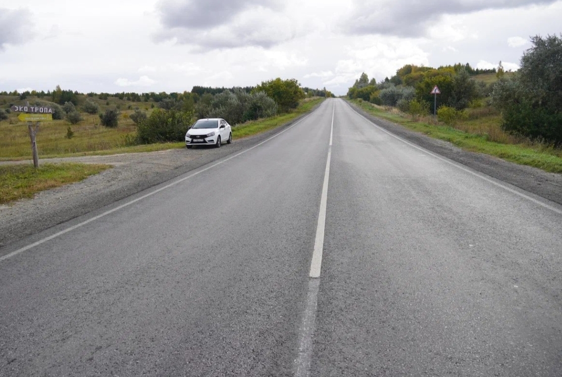 В&nbsp;Ульяновской области обновили около 20&nbsp;км дорог к&nbsp;туристическим местам
