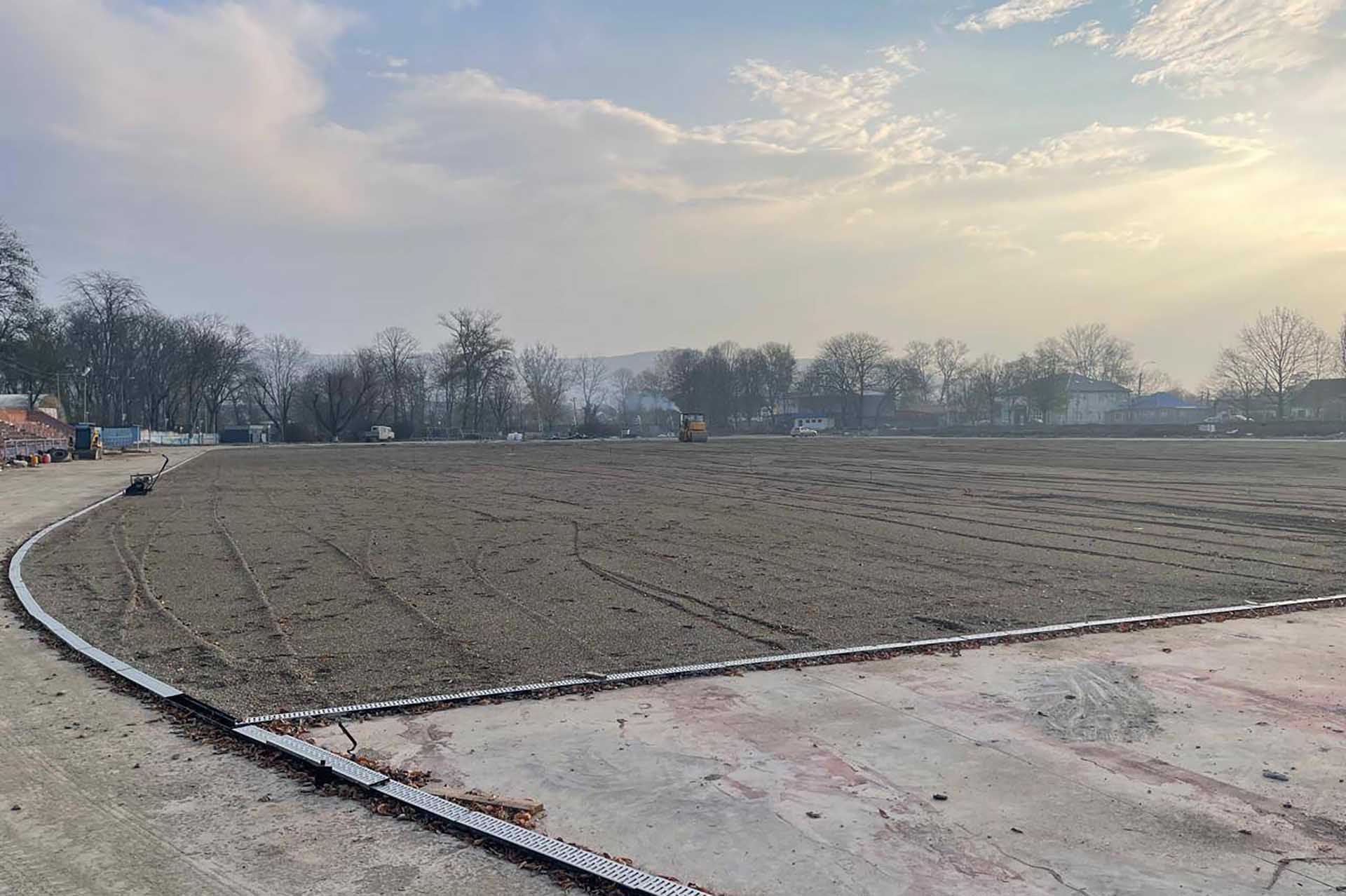 Ремонт стадиона &laquo;Труд&raquo; в&nbsp;кубанском Апшеронске завершат в&nbsp;2026&nbsp;году