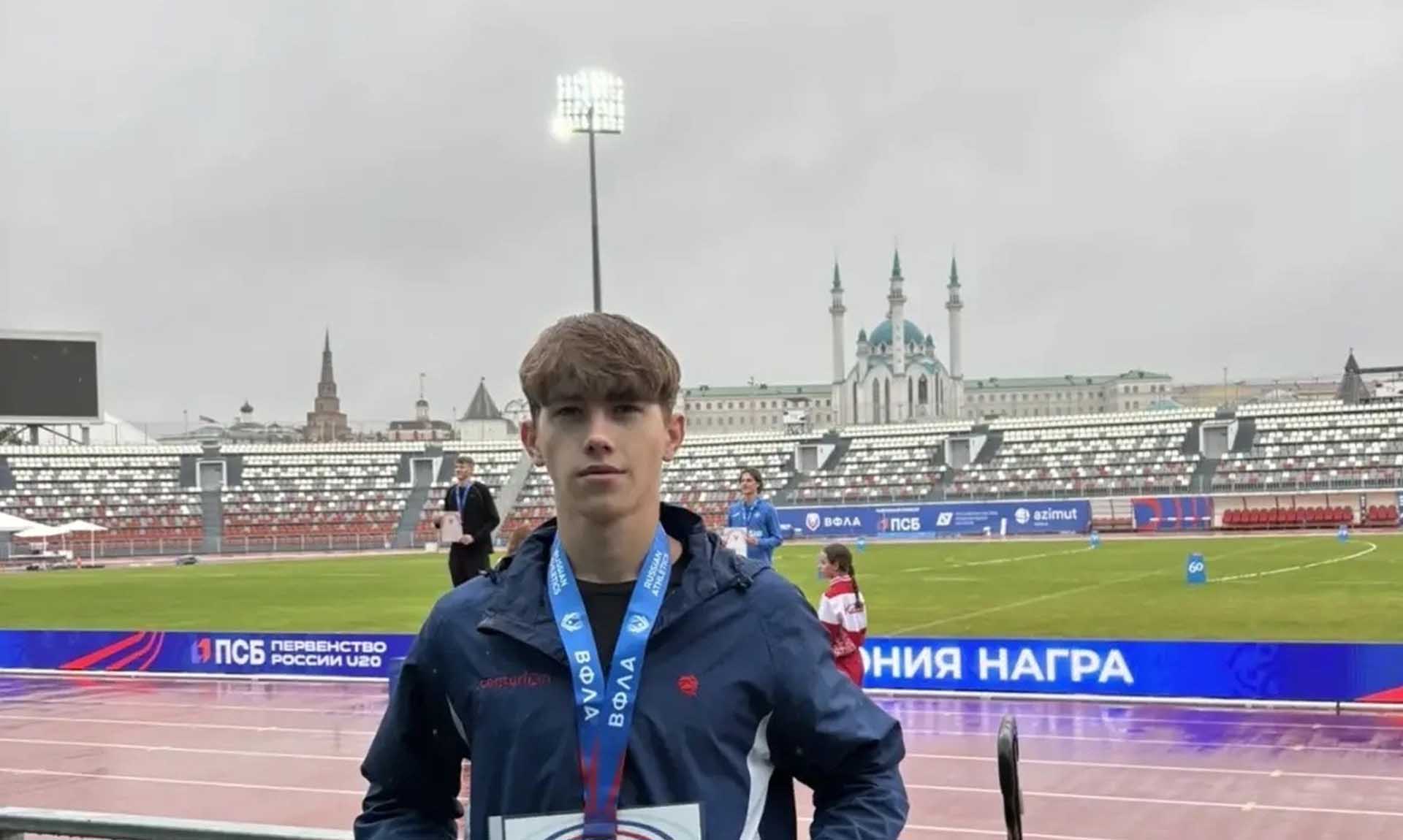 Спортсмен из&nbsp;Оренбуржья взял бронзу на&nbsp;первенстве России по&nbsp;легкой атлетике
