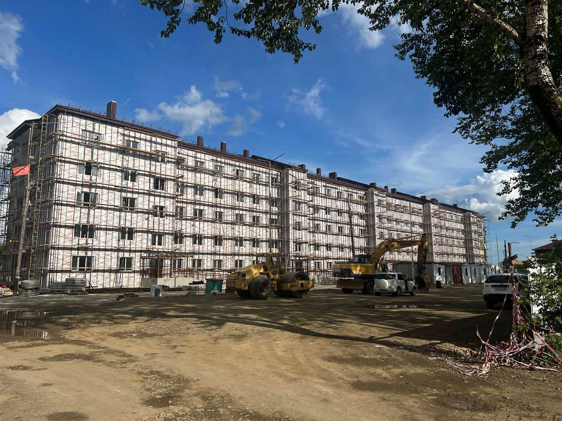 В&nbsp;поселке Смирных на&nbsp;Сахалине возвели жилой дом на&nbsp;80&nbsp;квартир