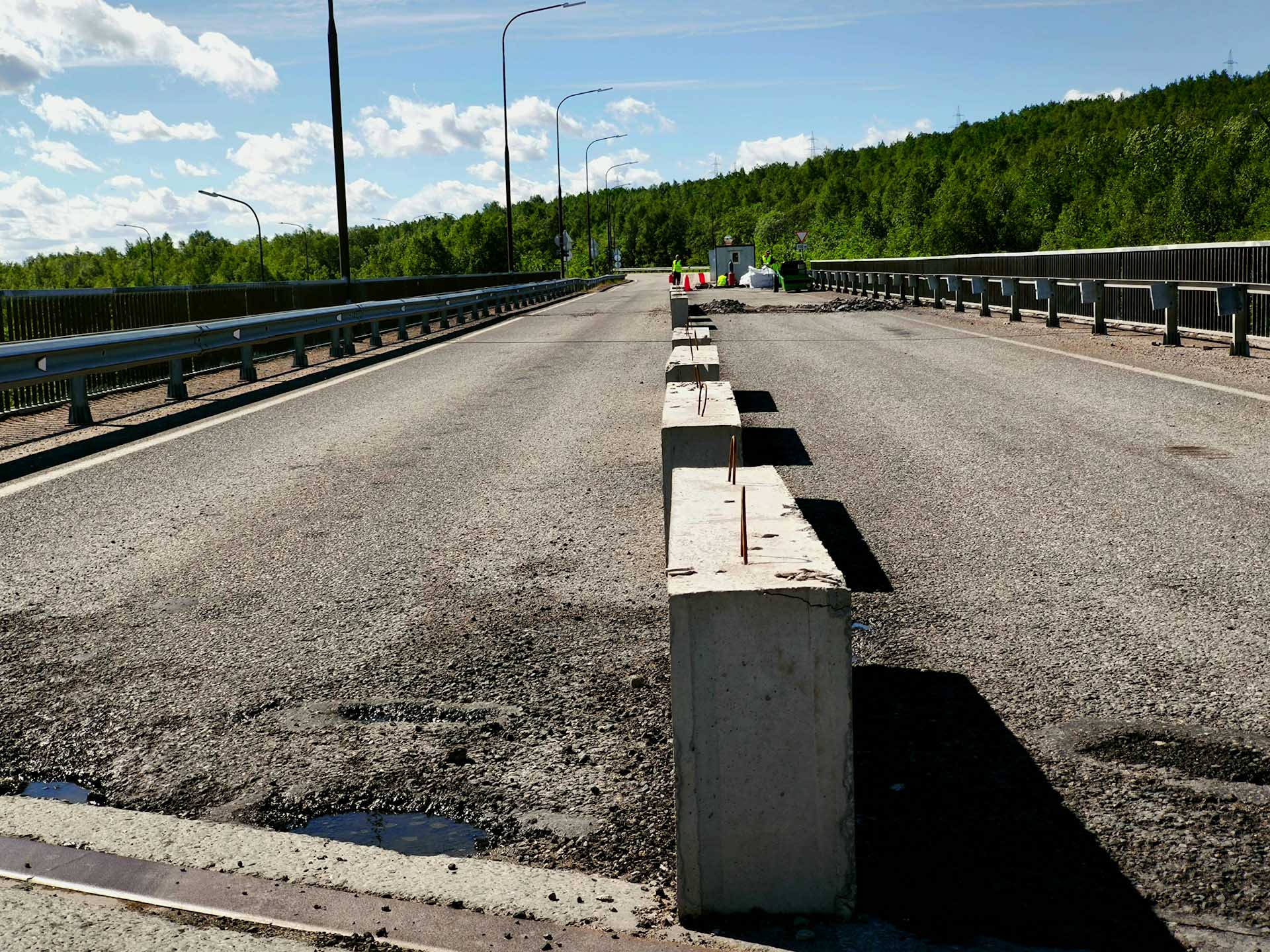 Ремонт путепровода через Кольский залив начался в&nbsp;Мурманской области