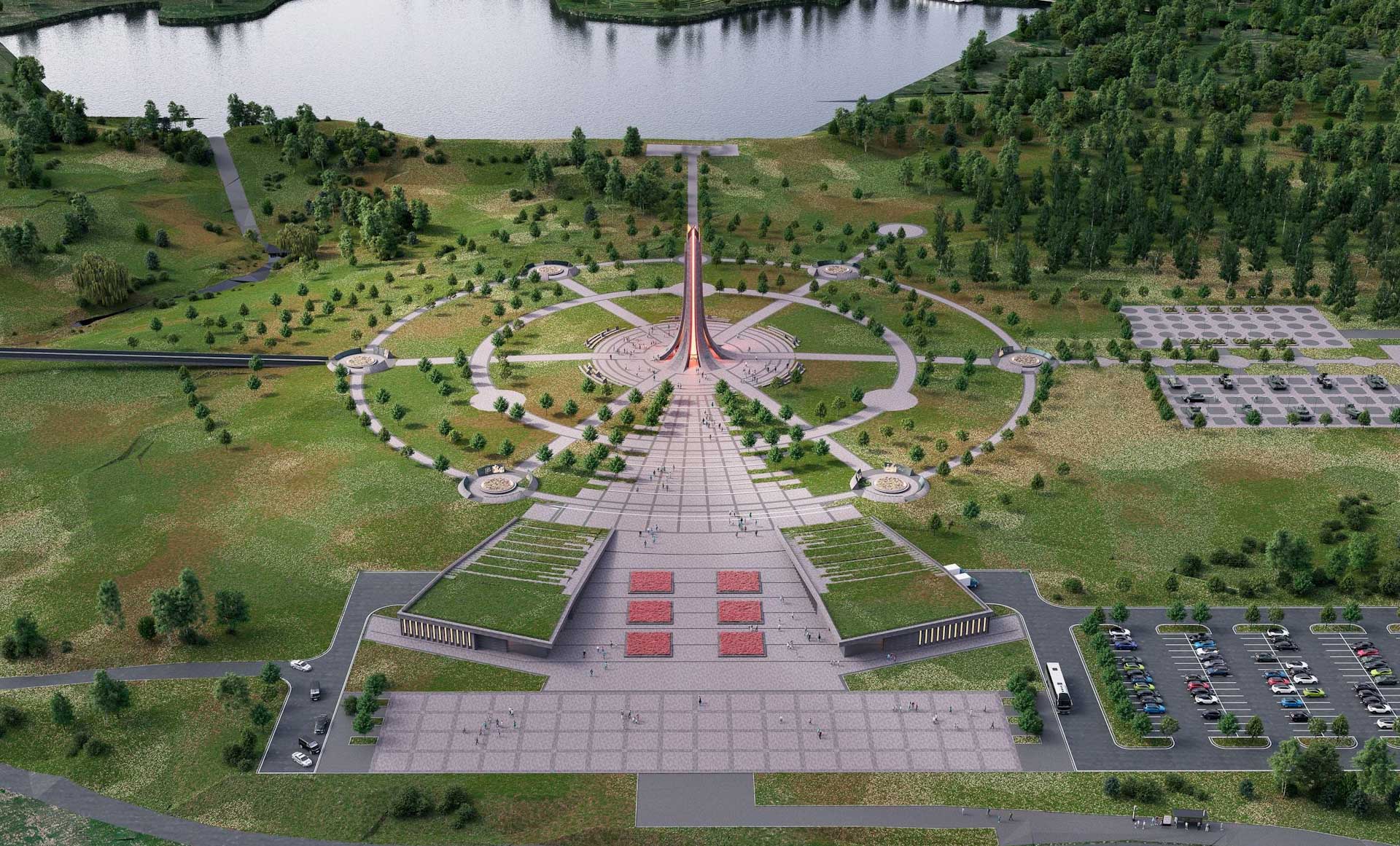 На&nbsp;Пулковских высотах в&nbsp;Санкт-Петербурге построят мемориальный комплекс