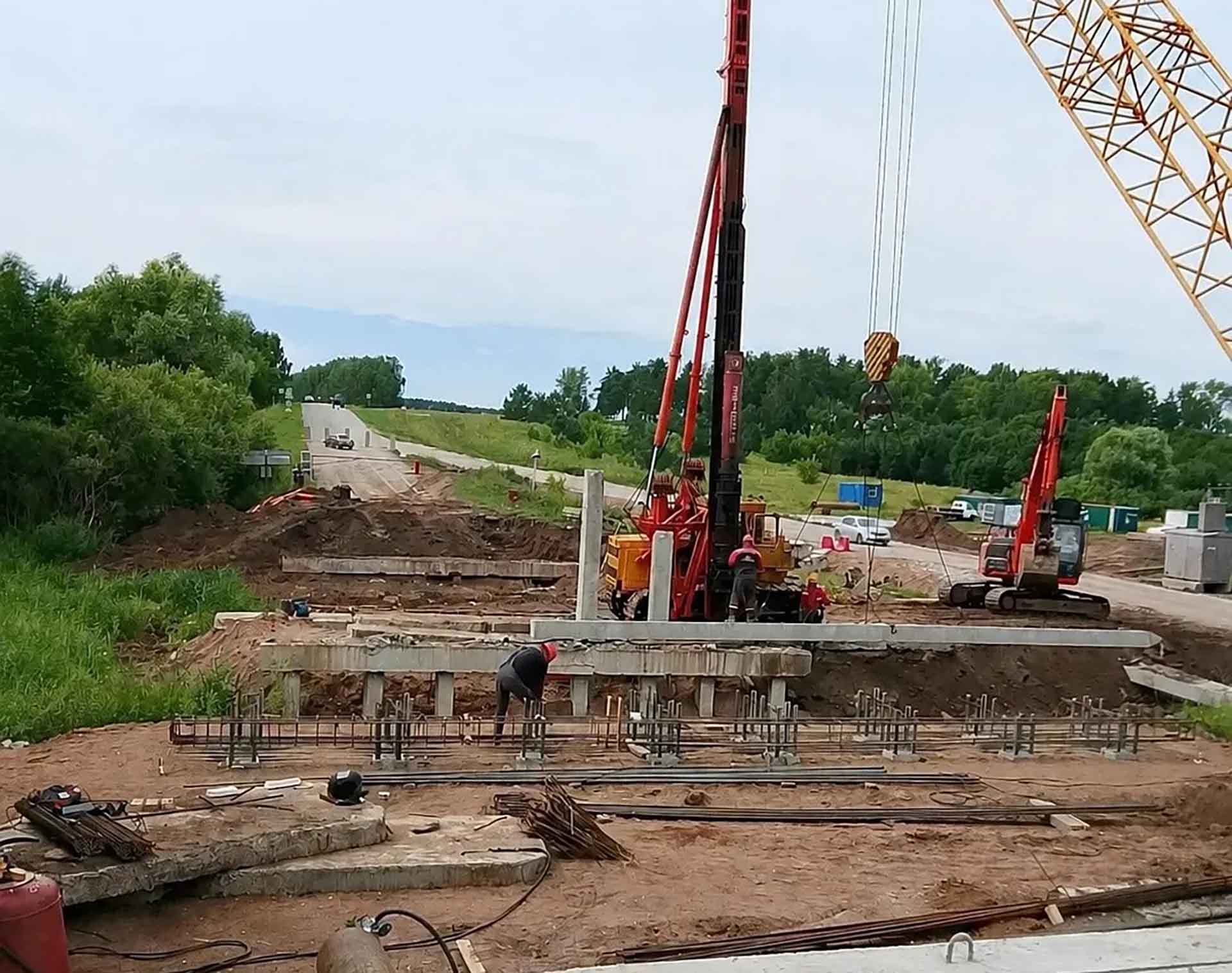 В&nbsp;башкирском селе Токбердино стартовал ремонт моста через реку Ходьяр