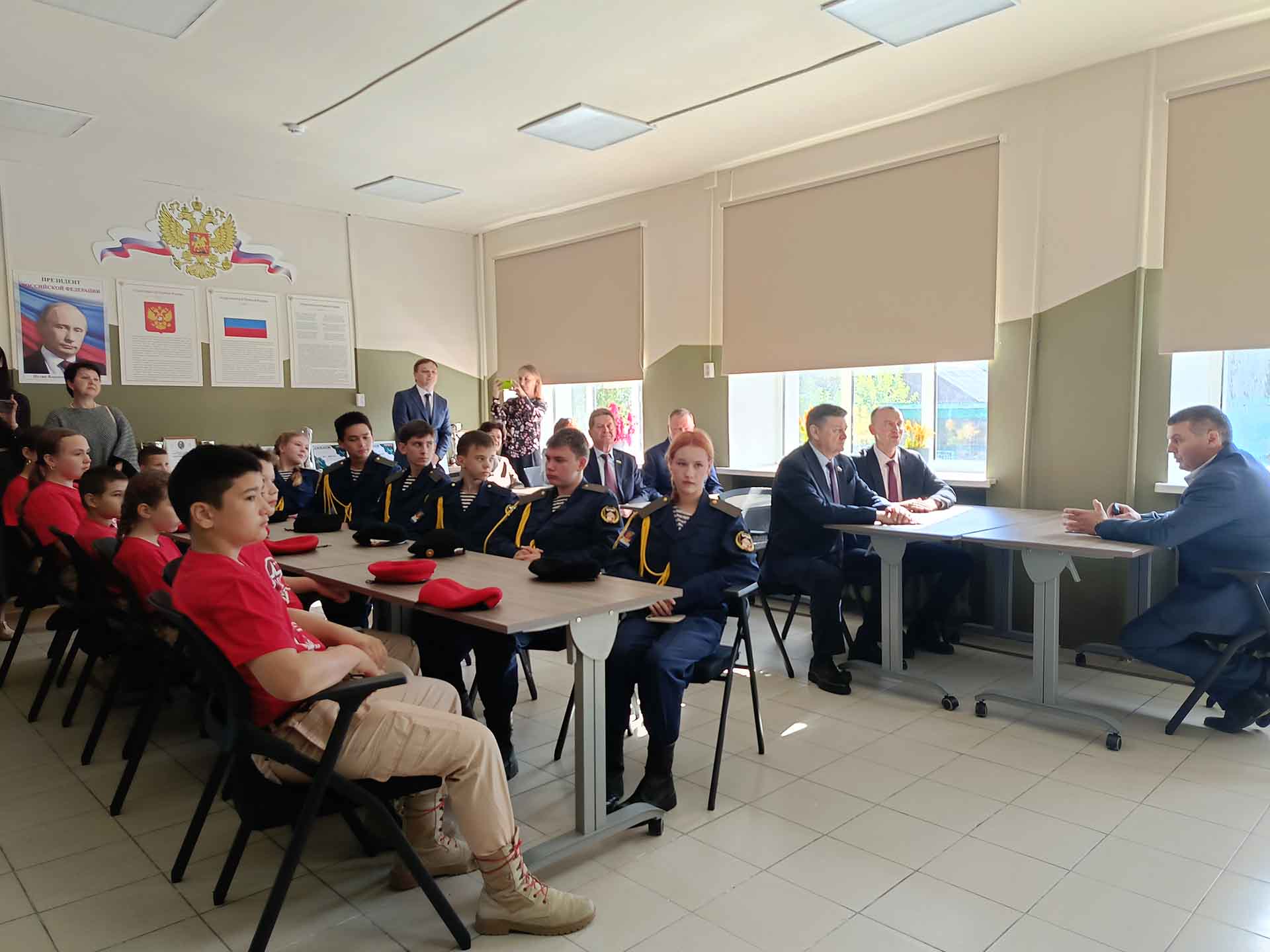 В&nbsp;Упорове Тюменской области открыли класс военно‑патриотического воспитания