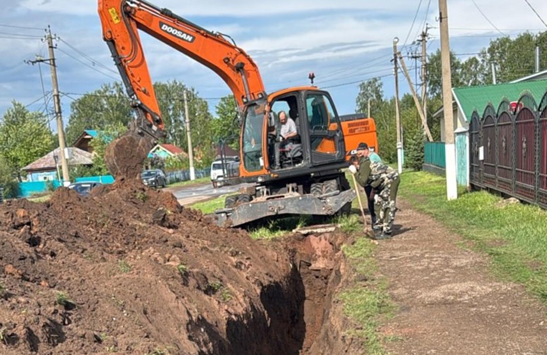 В&nbsp;башкирском поселке Чишмы отремонтировали водопроводные сети