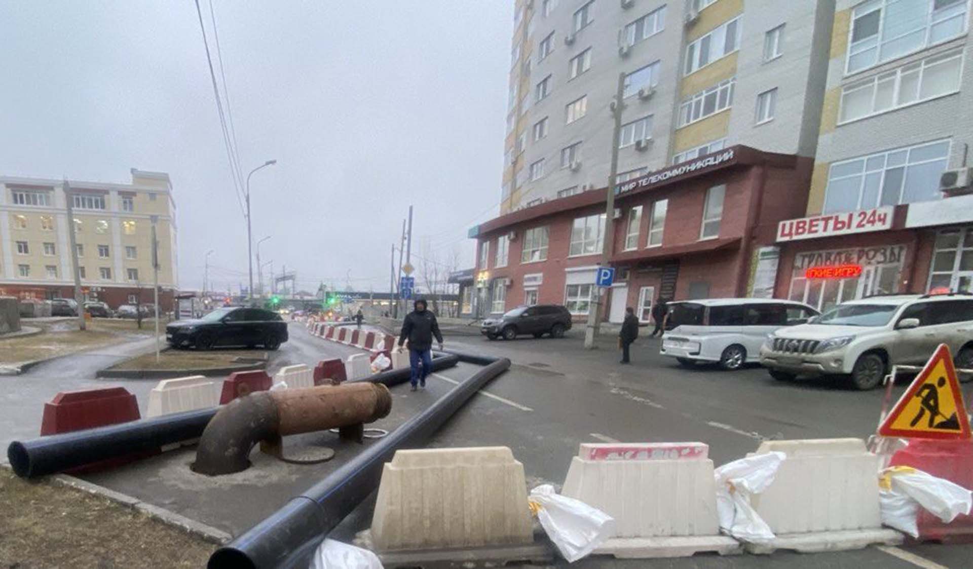 В&nbsp;Тюмени начали ремонт канализационного коллектора