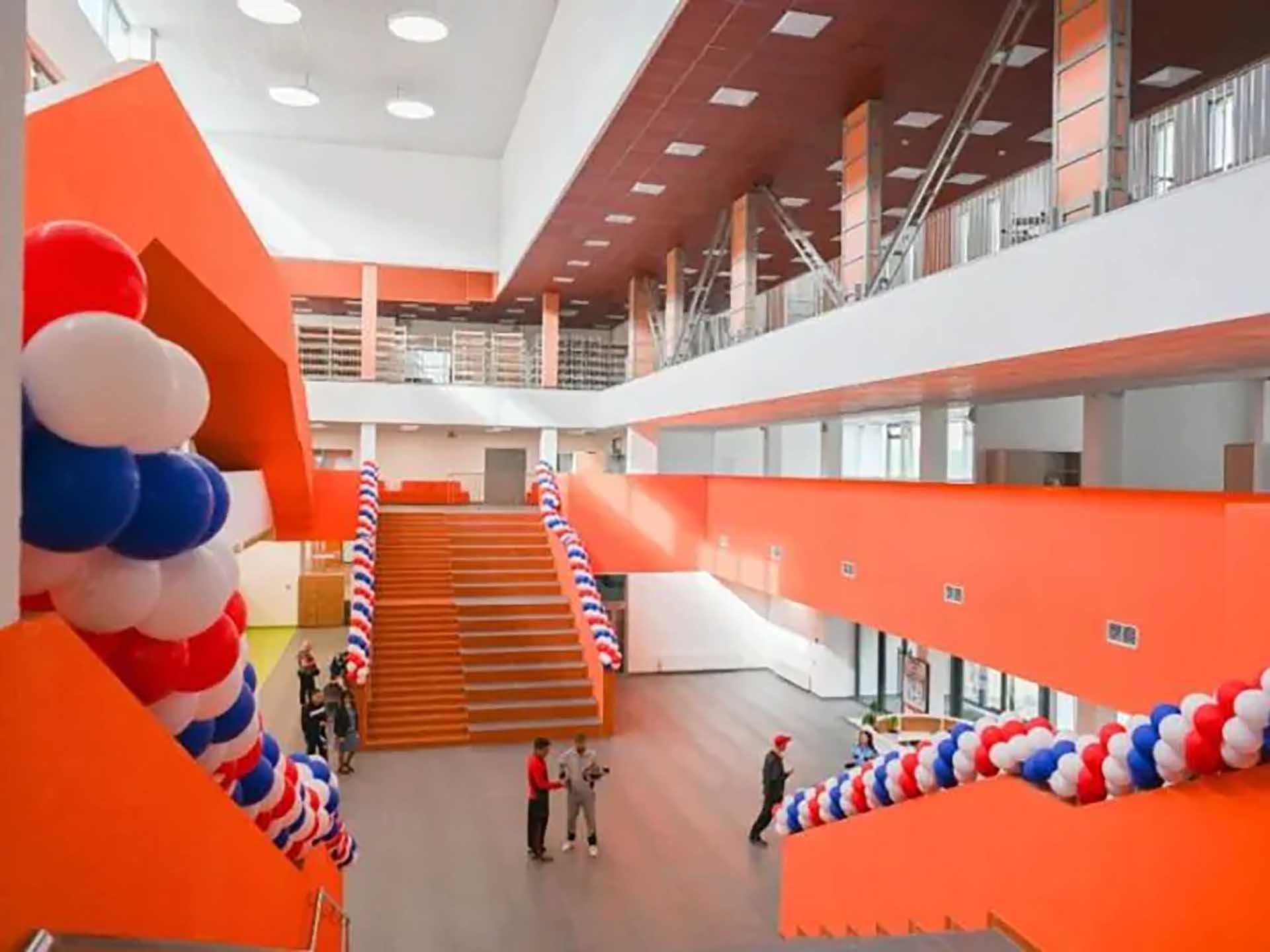 В&nbsp;подмосковной деревне Сапроново открыли школу на&nbsp;1350&nbsp;мест