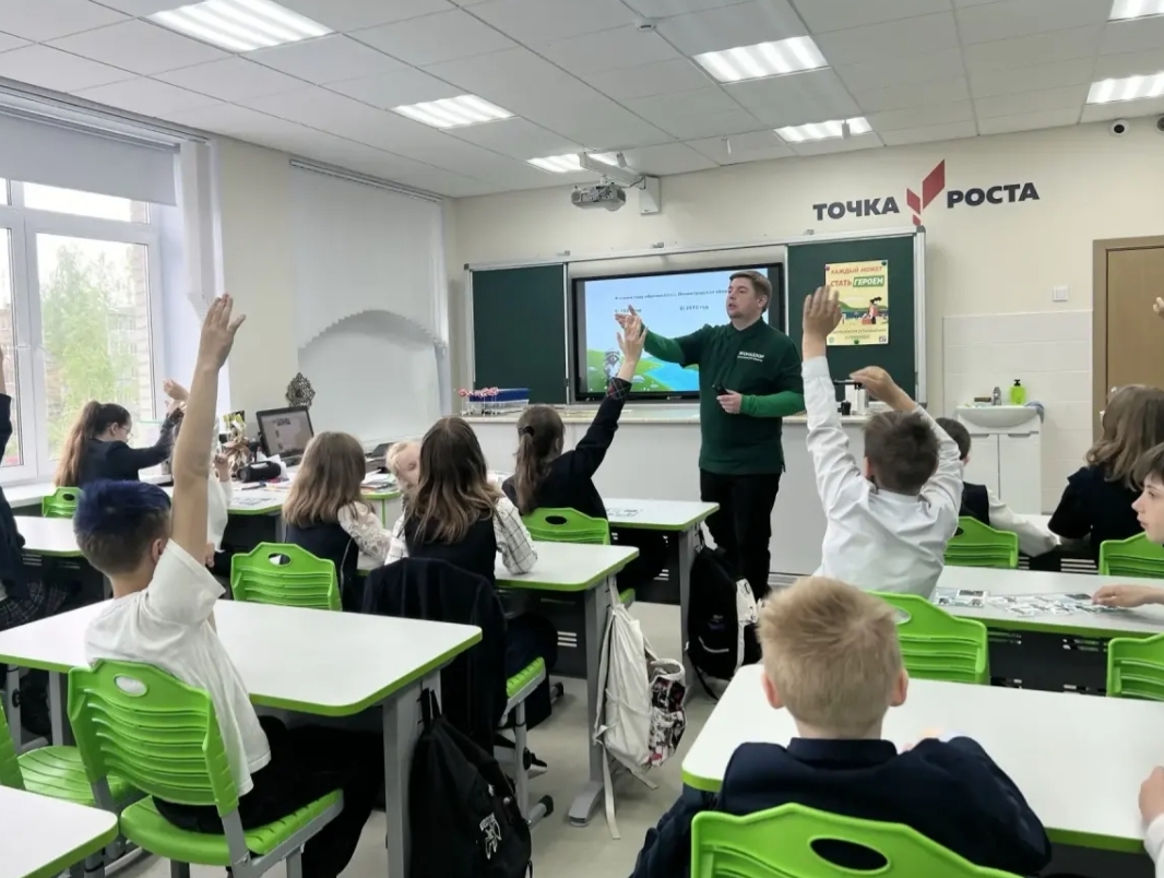 В&nbsp;Ленобласти школьникам рассказали о&nbsp;специфике работы эконадзора